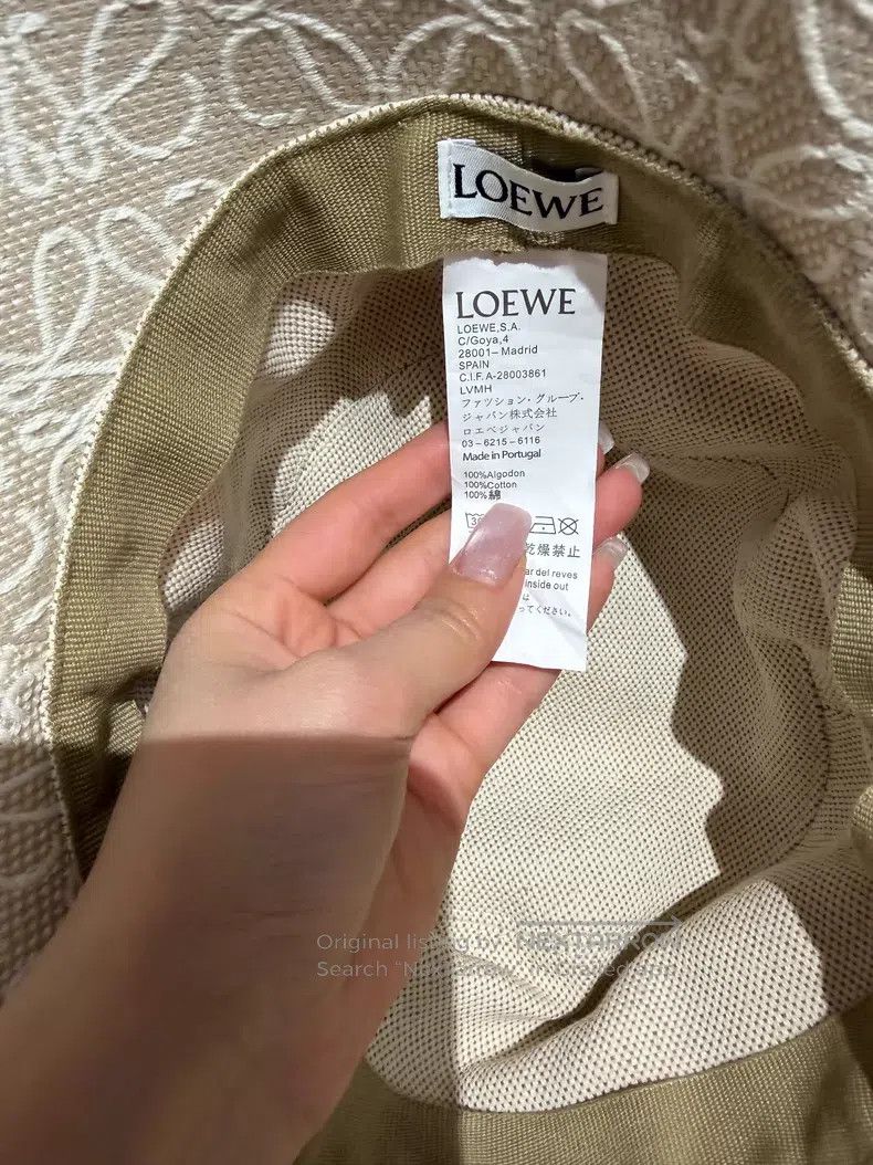 Loewe Loewe size 59 Fisherman Hat, Beige, Size 59 Size ONE SIZE - 3 Thumbnail