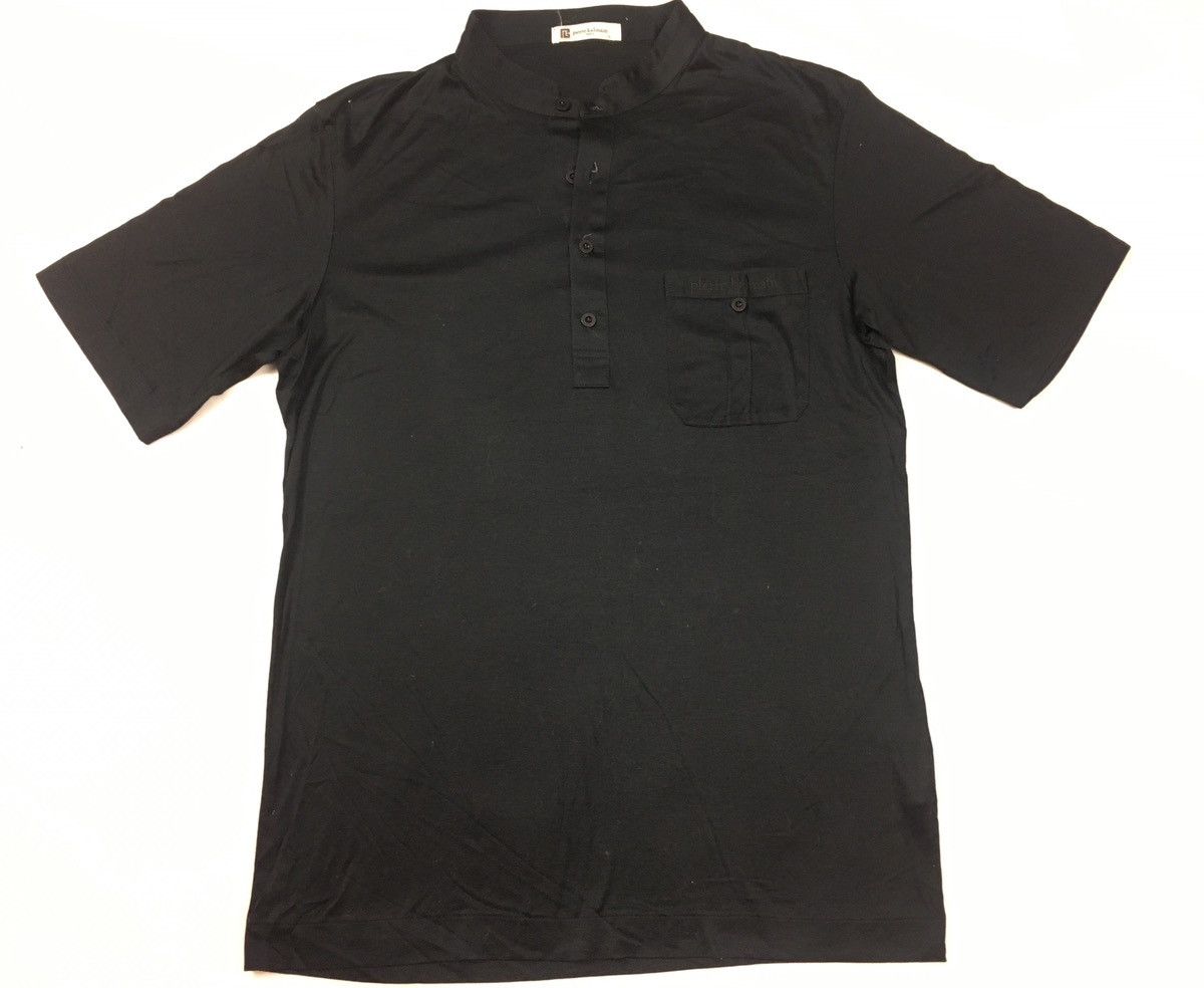 Designer × Pierre Balmain Pierre Balmain Paris Plain Minimalist Single Pocket Polo Tee Size US M / EU 48-50 / 2 - 1 Thumbnail