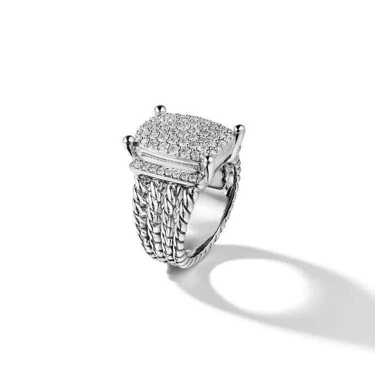David Yurman o1w1db11025 R09248D /Size 9 / Ring in Silver Size ONE SIZE - 1 Preview