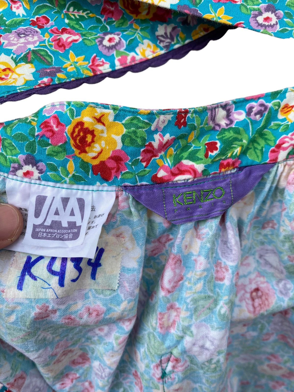 Kenzo Vintage Kenzo Flora Design Apron Size ONE SIZE - 5 Thumbnail