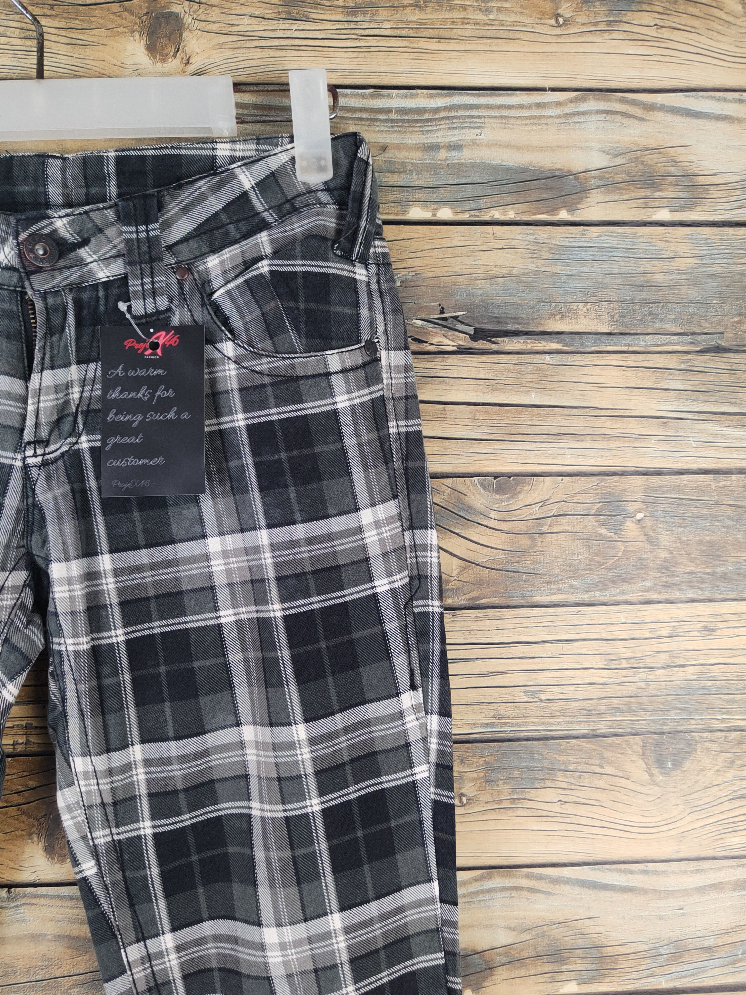 Japanese Brand DL Cepo Black Gray Multipocket Casual Pants #46-060 Size 28" / US 6 / IT 42 - 5 Thumbnail