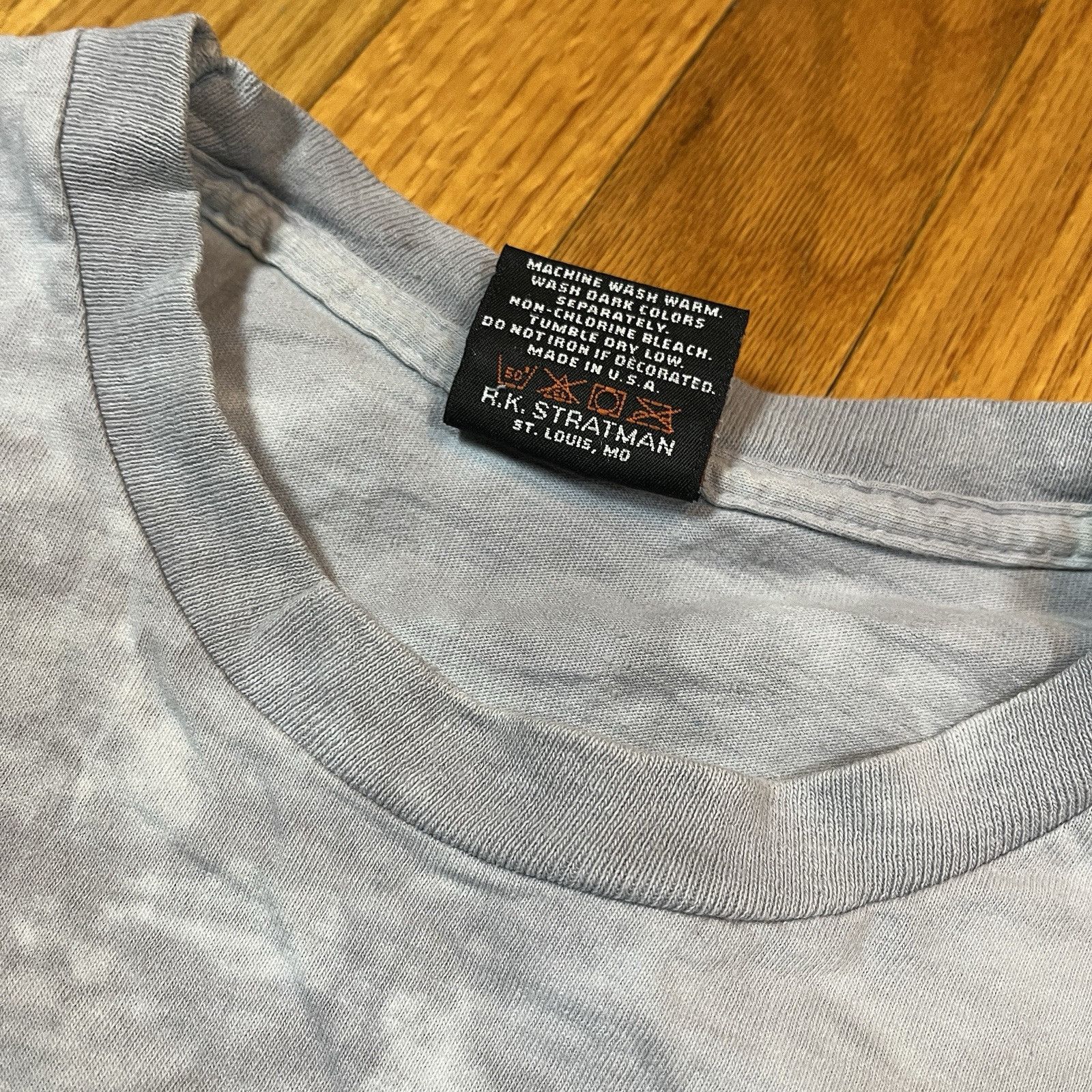 Harley Davidson VTG Harley Davidson Single Stitch T-Shirt 90s Skull Tie Dye Size US L / EU 52-54 / 3 - 11 Thumbnail