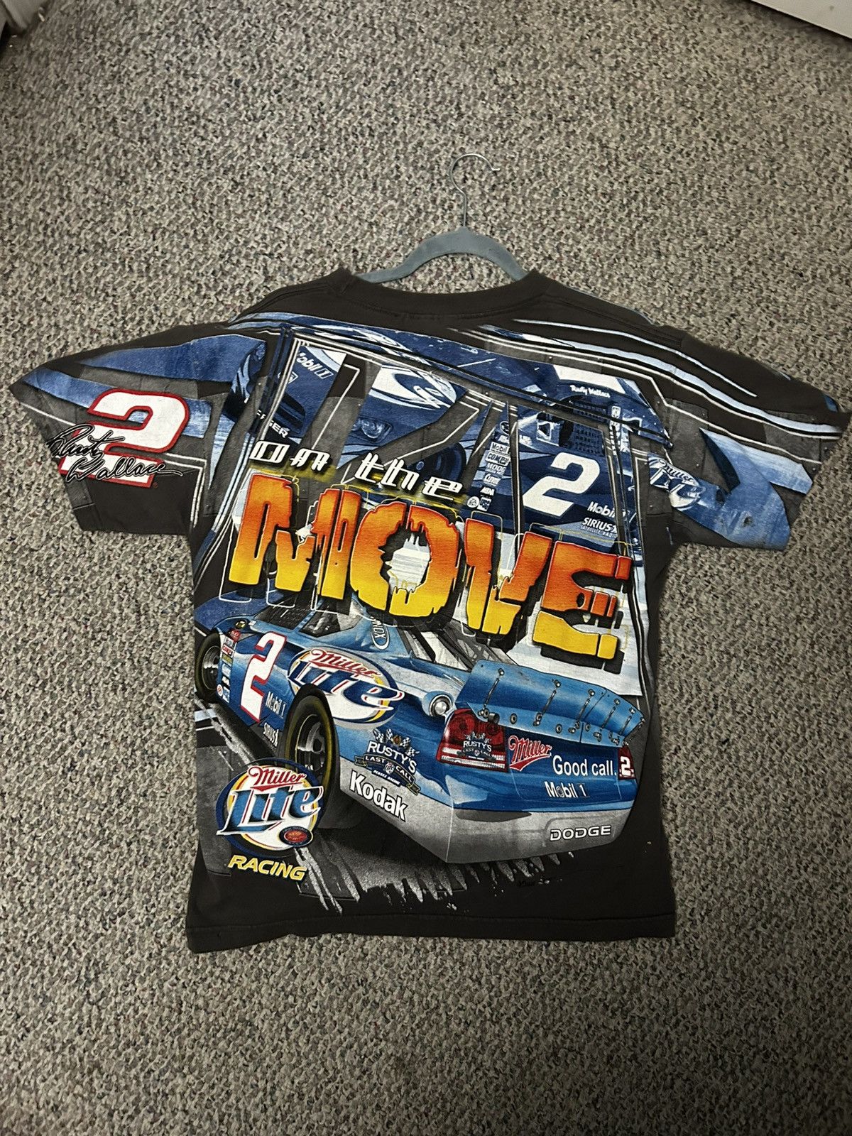 Japanese Brand Rare full art NASCAR shirt Size US S / EU 44-46 / 1 - 2 Thumbnail