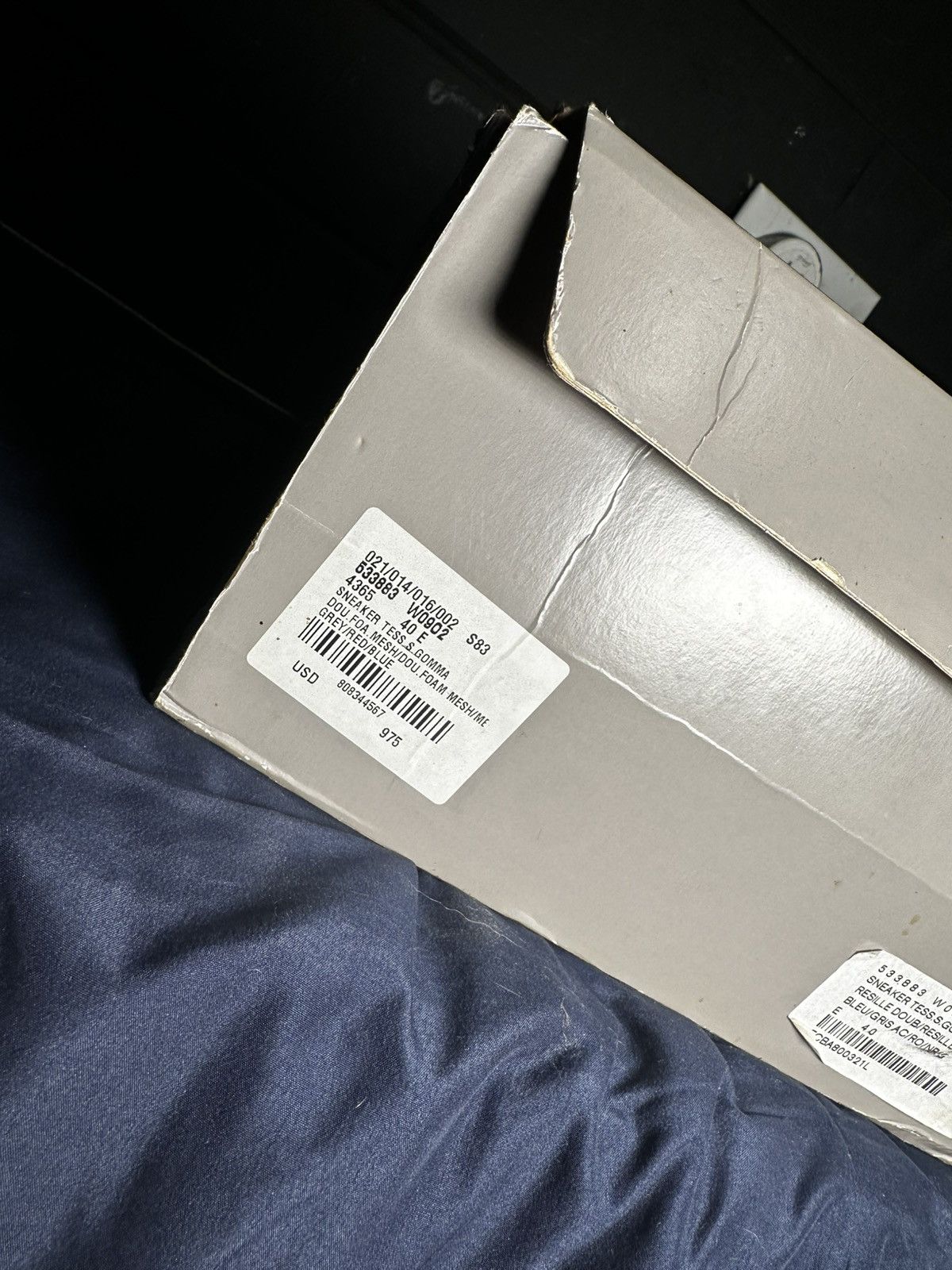 Balenciaga Balenciaga Triple S Grey Red Blue Size US 7 / EU 40 - 10 Thumbnail