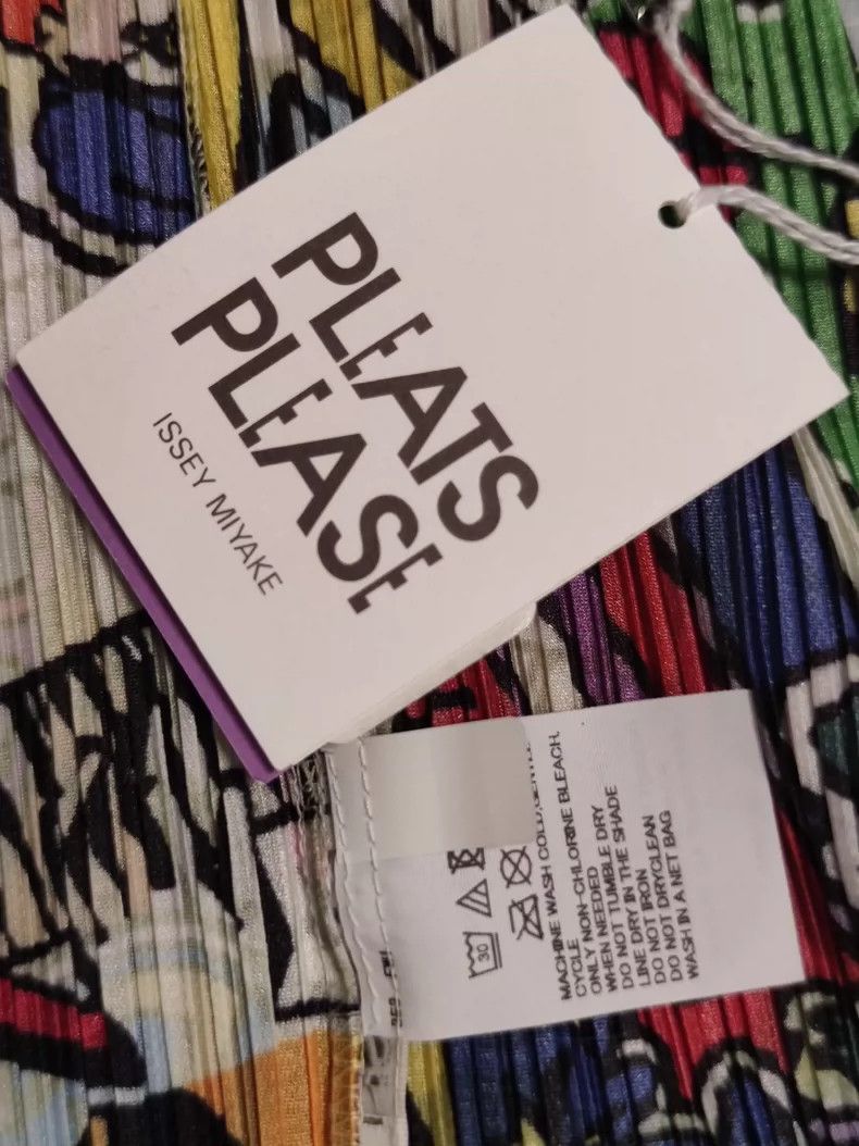 Issey Miyake Issey Miyake size:2 Colorful comic dress Size M / US 6-8 / IT 42-44 - 4 Thumbnail