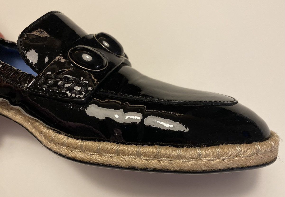 Quercioli Loafers in patent leather with semiprecious stones Size US 7 / IT 37 - 3 Thumbnail