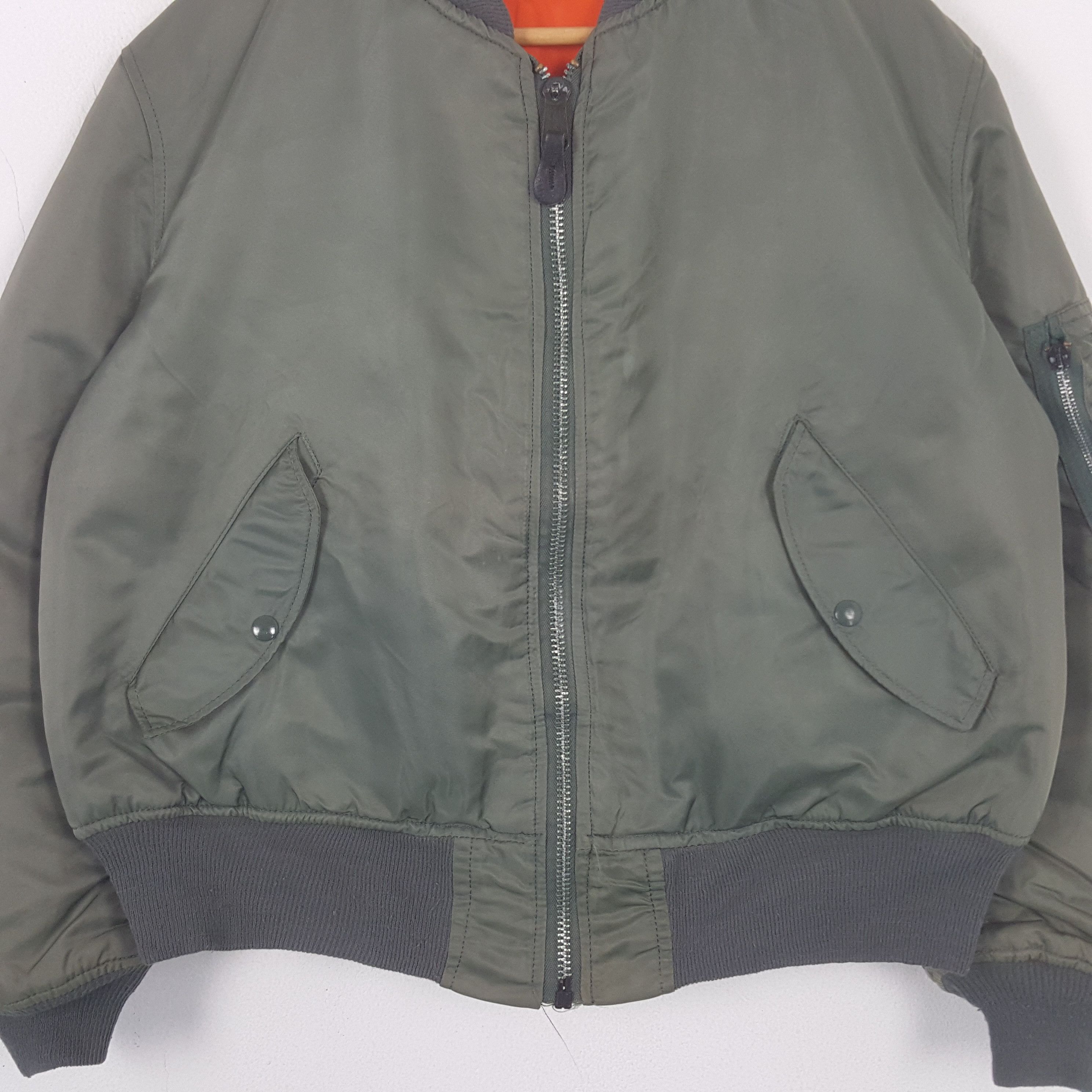 Alpha Industries Vintage Alpha Industries X Hysteric Custom Bombers Jacket 33 Size US XL / EU 56 / 4 - 4 Thumbnail