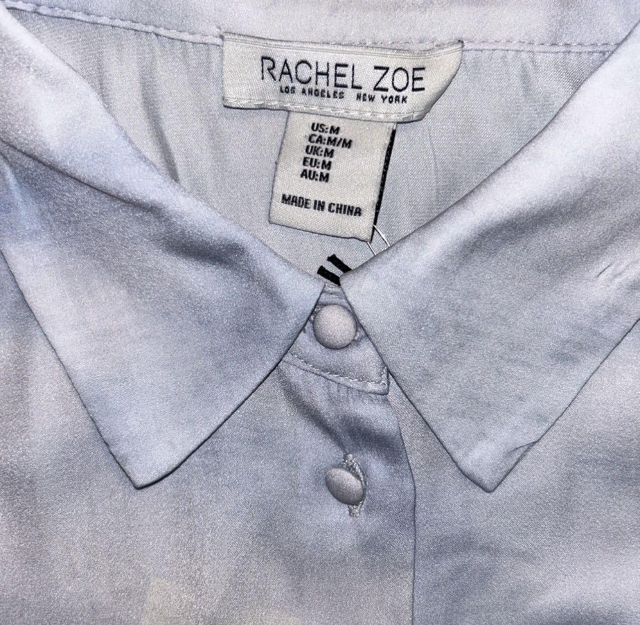 Rachel Zoe RACHEL ZOE Abstract Boho Button Down Coastal Theme Blouse Size M / US 6-8 / IT 42-44 - 6 Thumbnail