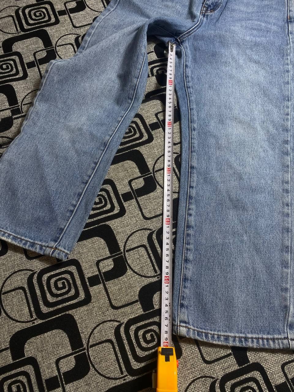 Japanese Brand Crazy Crash Dirty Baggy Faded Jean Japan Avant Garde Style Size US 26 / EU 42 - 11 Thumbnail