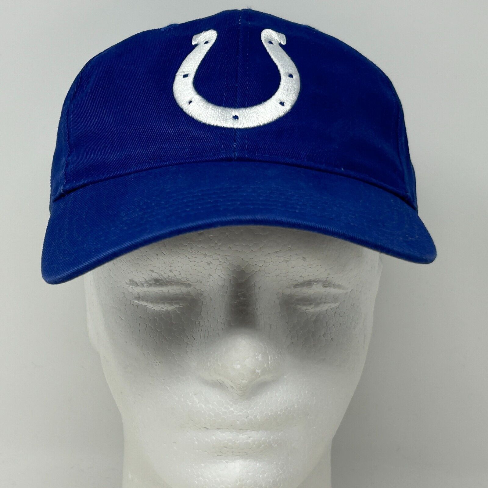NFL Indianapolis Colts Hat Cap Strapback Blue NFL Team Apparel Size ONE SIZE - 2 Thumbnail