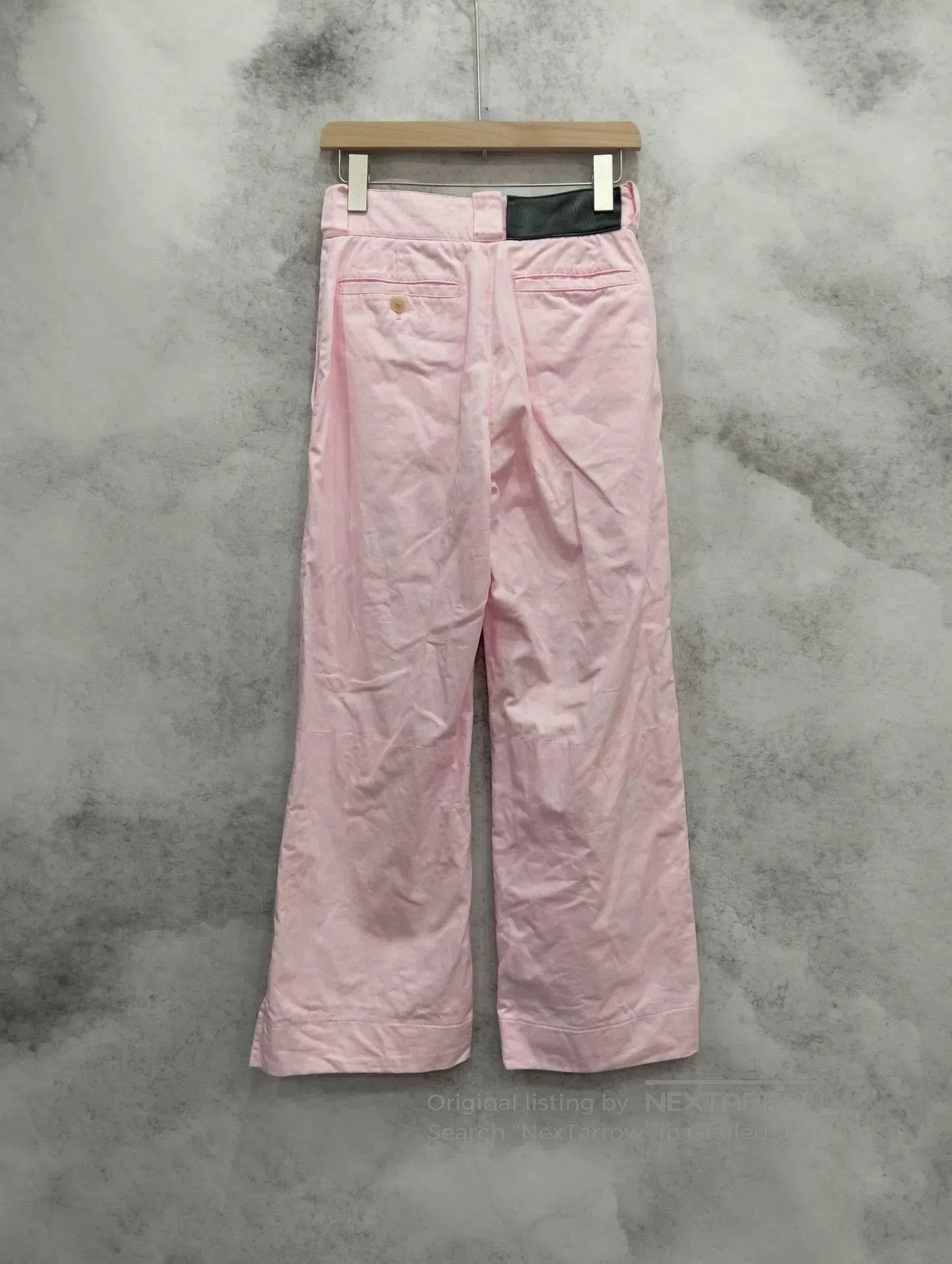 Loewe LOEWE Pink Wide-Leg Casual Pants. Size US 34 / EU 50 - 2 Thumbnail