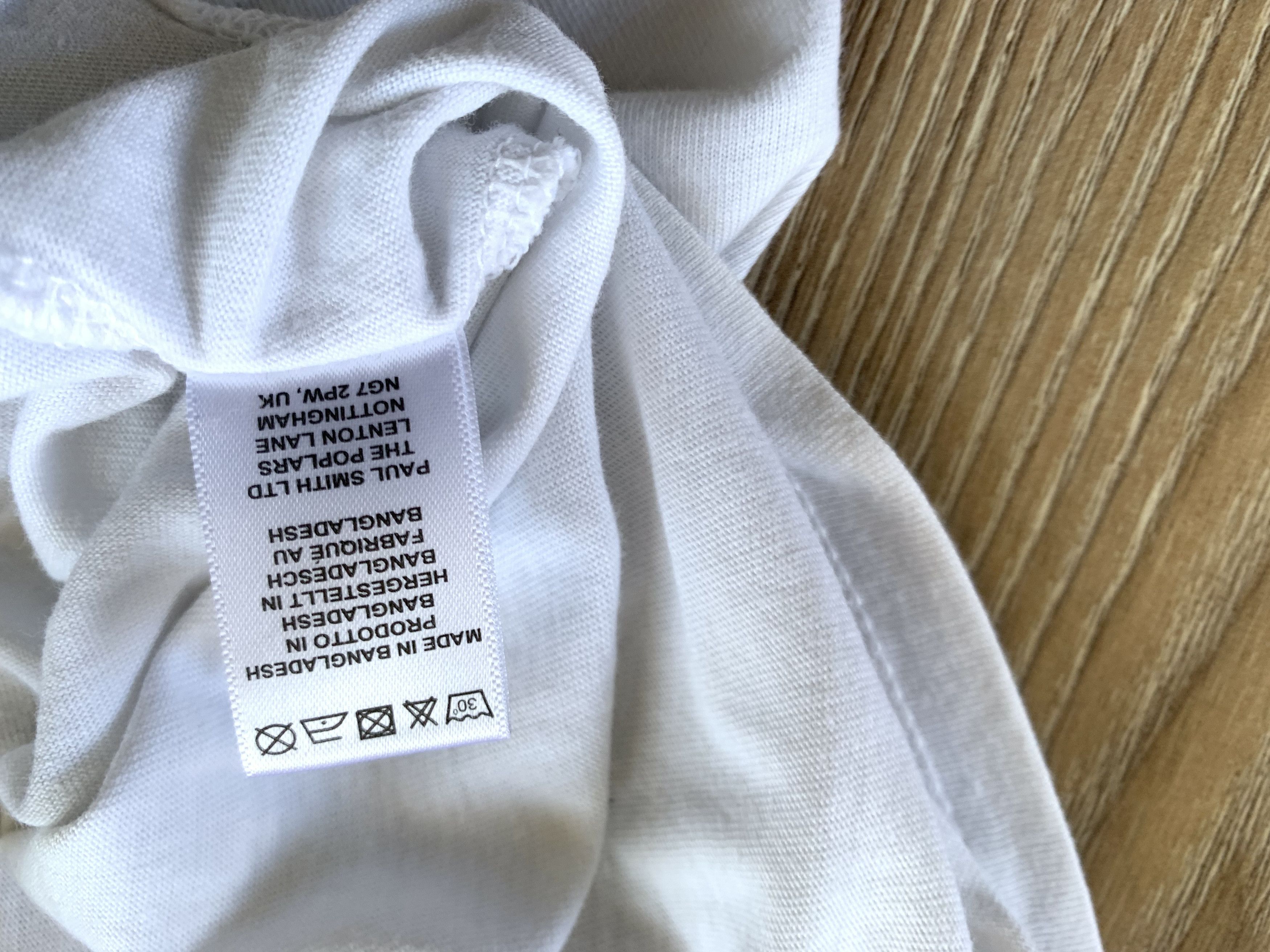 Designer × Paul Smith Paul Smith White Cotton Basic T Shirt Size US M / EU 48-50 / 2 - 9 Thumbnail