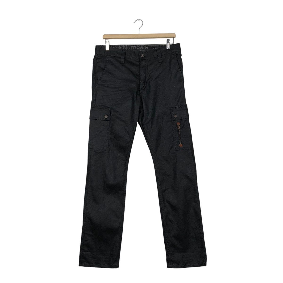 Hysteric Glamour 🔥VINTAGE BIKER PANTS WAXED DESIGN BACK NUMBER Size US 34 / EU 50 - 3 Thumbnail