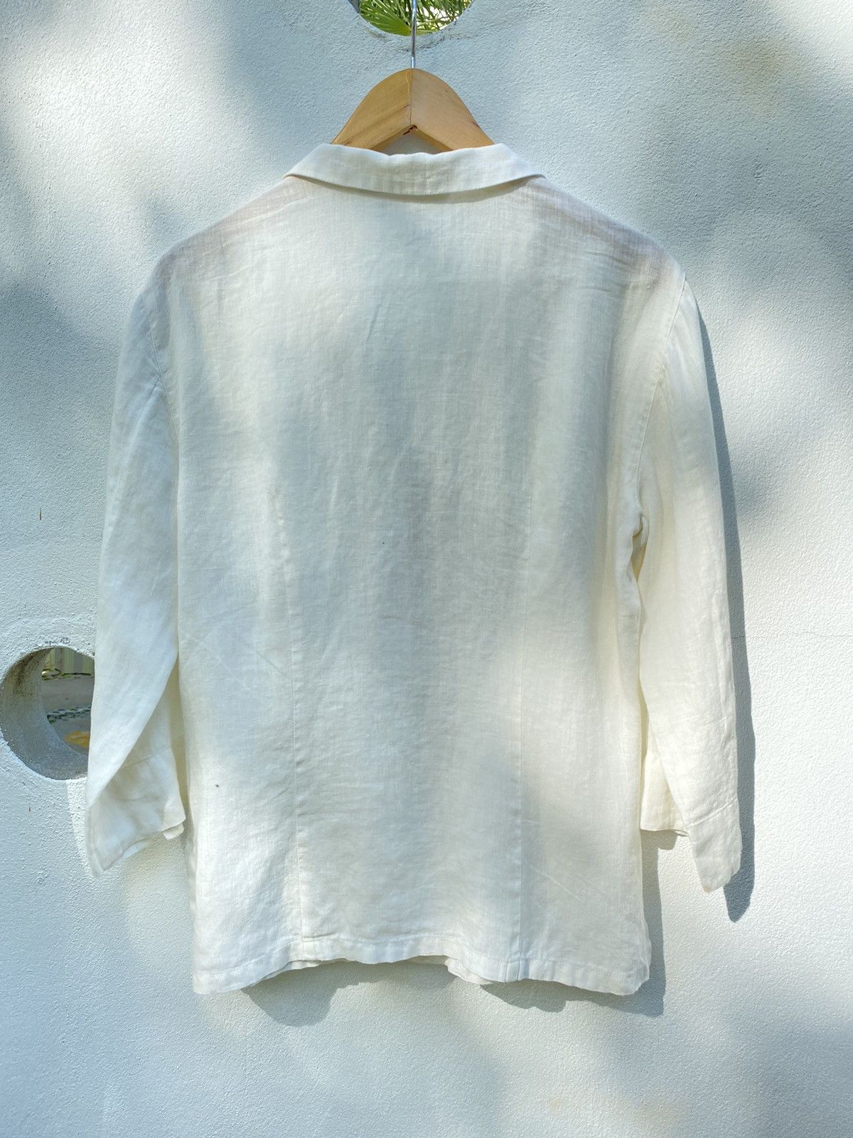 Max Mara Maxmara white pocket shirt Size ONE SIZE - 2 Thumbnail