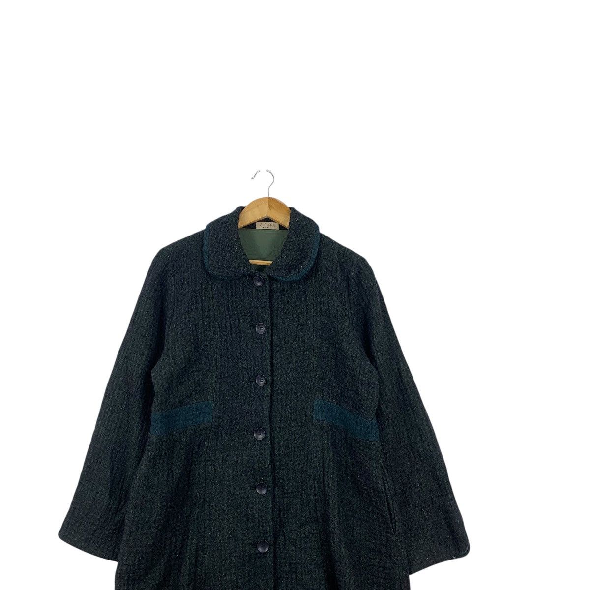 Vintage Vintage ACHA NAMBARA JAPAN Trench Coat Parka Jacket Heavy Size M / US 6-8 / IT 42-44 - 2 Thumbnail