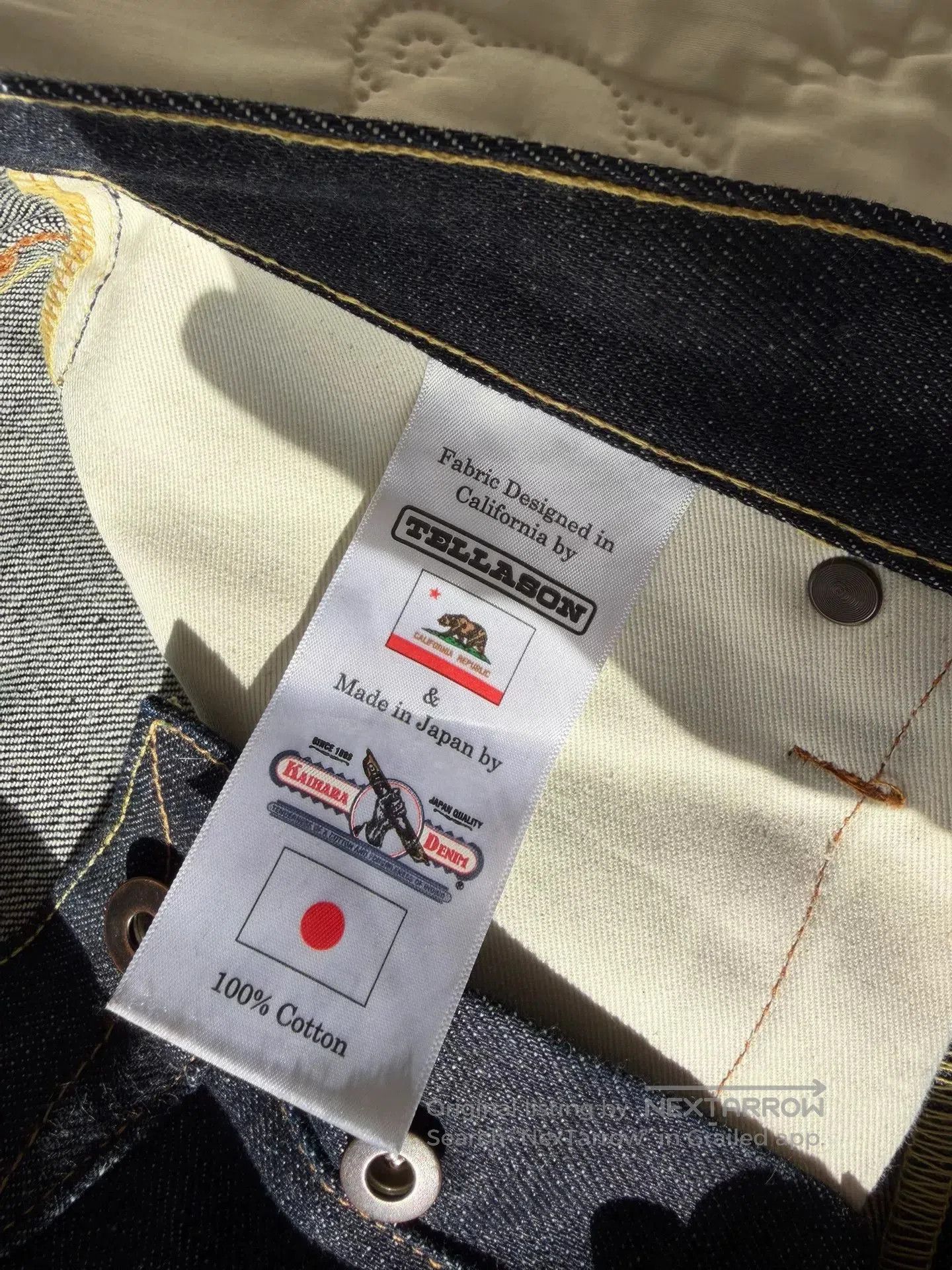 Tellason TELLASON ELGIN Denim Jeans. Size US 30 / EU 46 - 4 Thumbnail