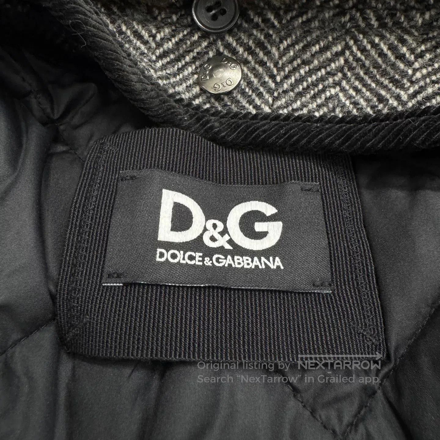 Dolce & Gabbana DG Fur Collar Wool Jacket. Size US S / EU 44-46 / 1 - 3 Thumbnail