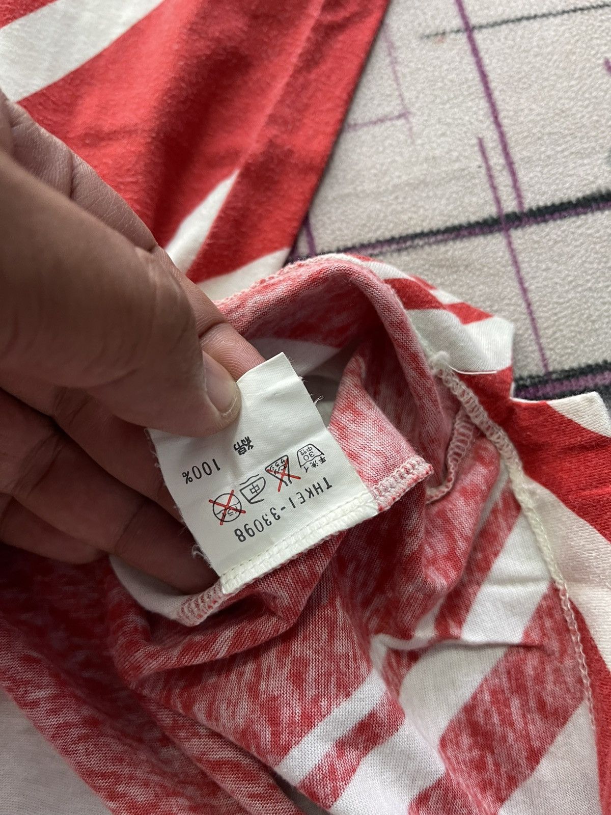 Tokio Kumagai VTG TOKIO KUMAGAI RED AND WHITE CANDY CANE STRIPED VERY RARE Size US M / EU 48-50 / 2 - 7 Thumbnail
