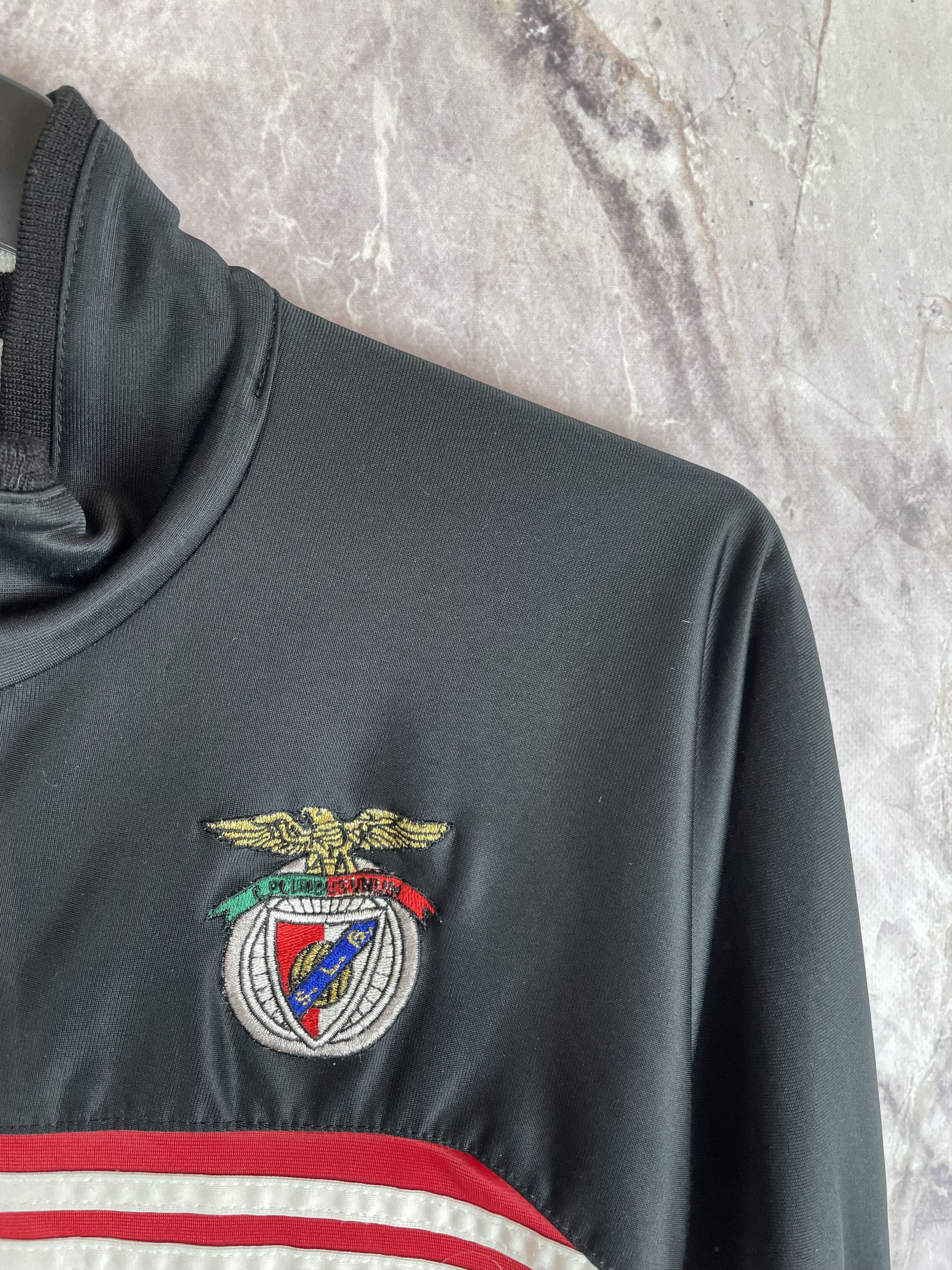Adidas Vintage 90's Adidas Benfica Football Jacket Soccer Track Top Size US S / EU 44-46 / 1 - 4 Thumbnail