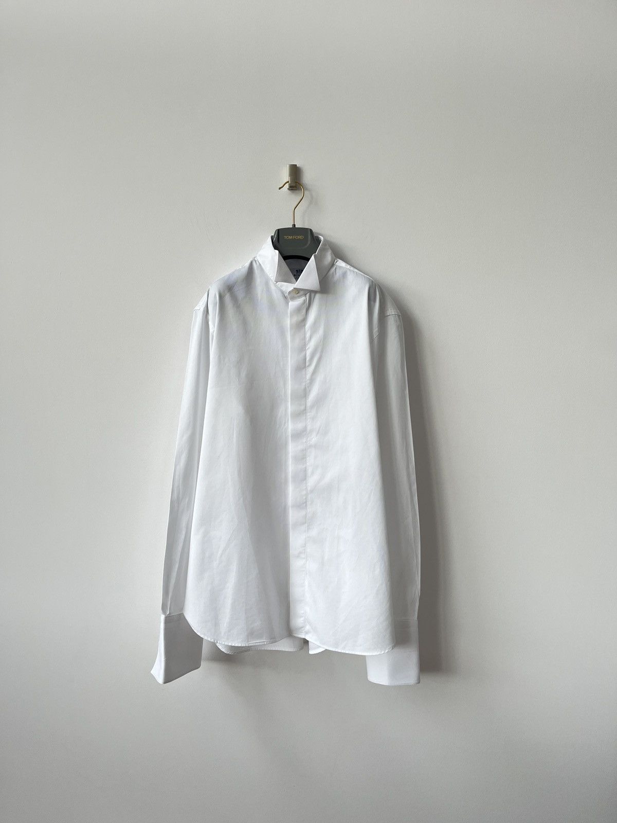 Boggi BOGGI MILANO White Elegant Shirt Old Money Size US XL / EU 56 / 4 - 2 Thumbnail