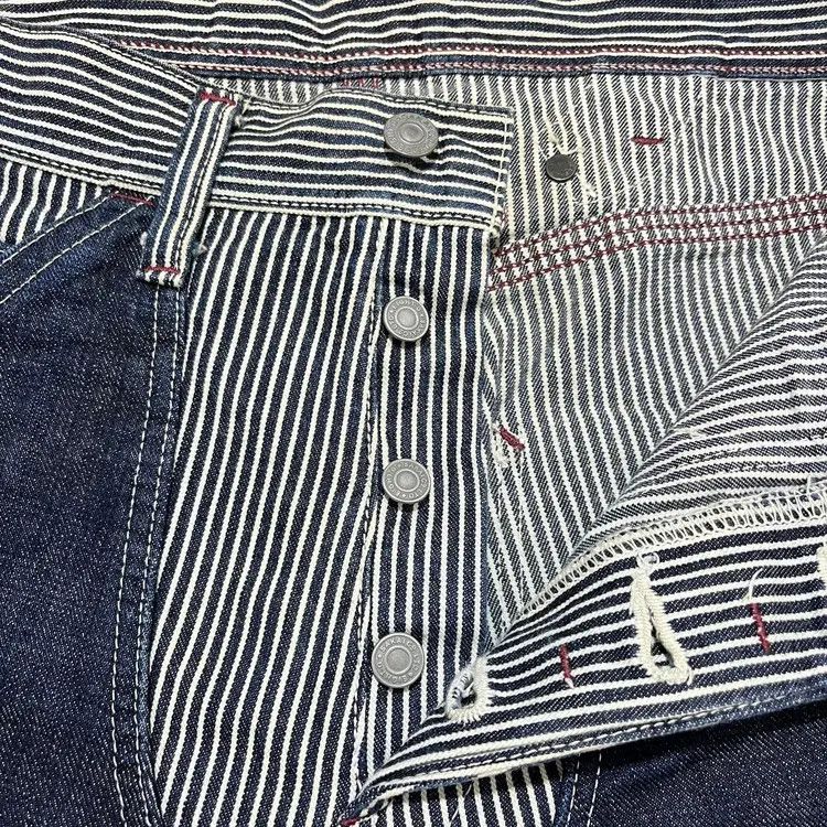Japanese Brand Vintag Eight-G Carpenter Double Knee Hickory Pants Size US 31 - 2 Thumbnail