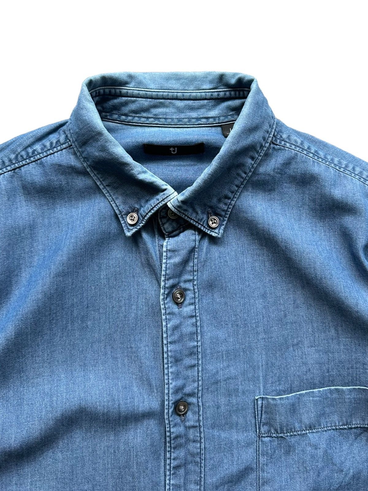 Jil Sander × Uniqlo Archive J+ by Jil Sander Uniqlo collection denim shirt Size US M / EU 48-50 / 2 - 3 Thumbnail