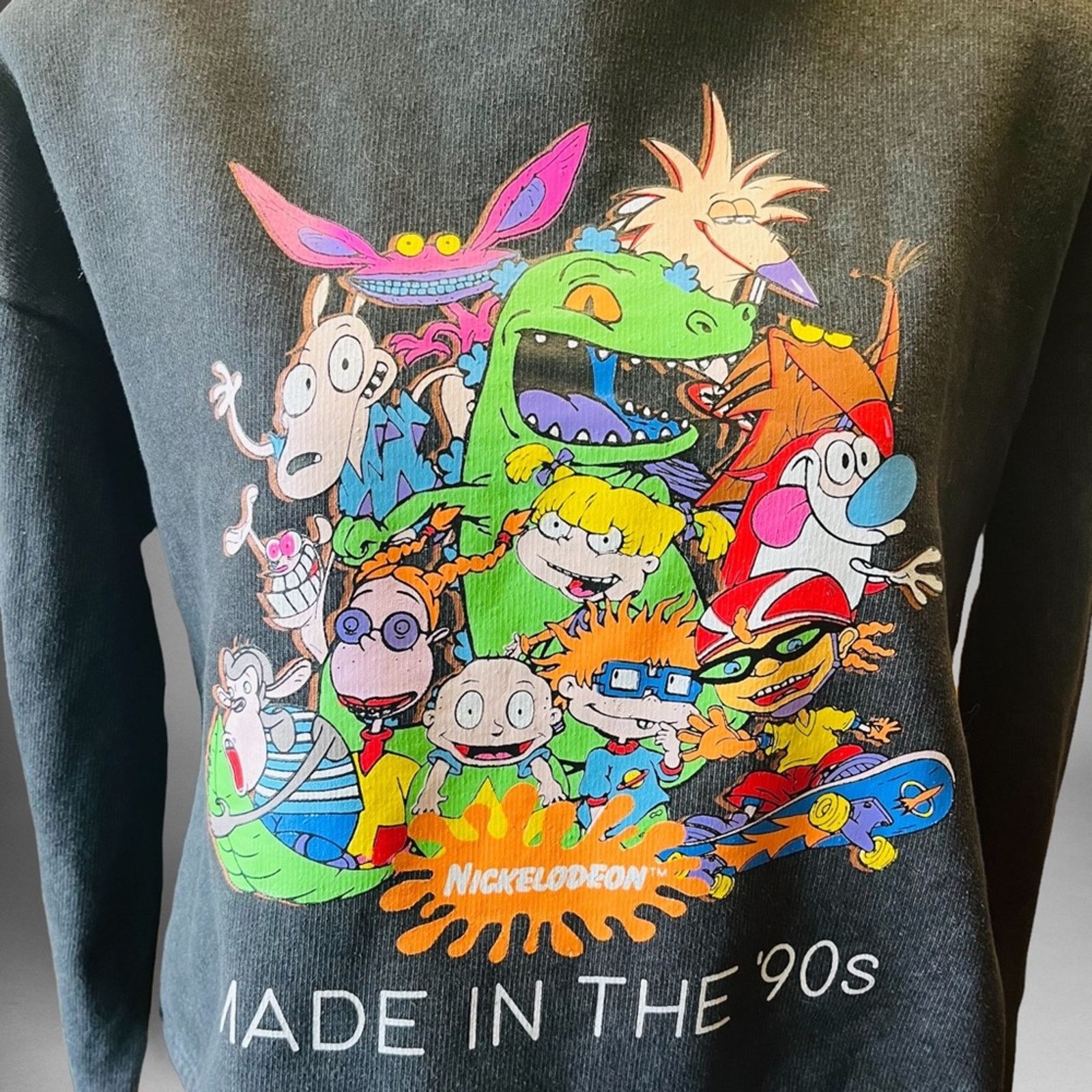 Nickelodeon New Nickelodeon Hoodie Made in the 90’s Women's Medium Crop Size M / US 6-8 / IT 42-44 - 2 Thumbnail