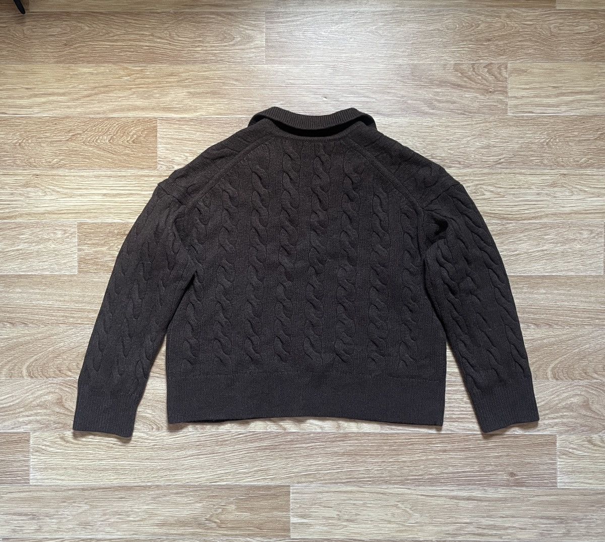 Polo Ralph Lauren Polo Ralph Lauren Women’s Cable-knit Wool-cashmere Sweater Size M / US 6-8 / IT 42-44 - 13 Thumbnail