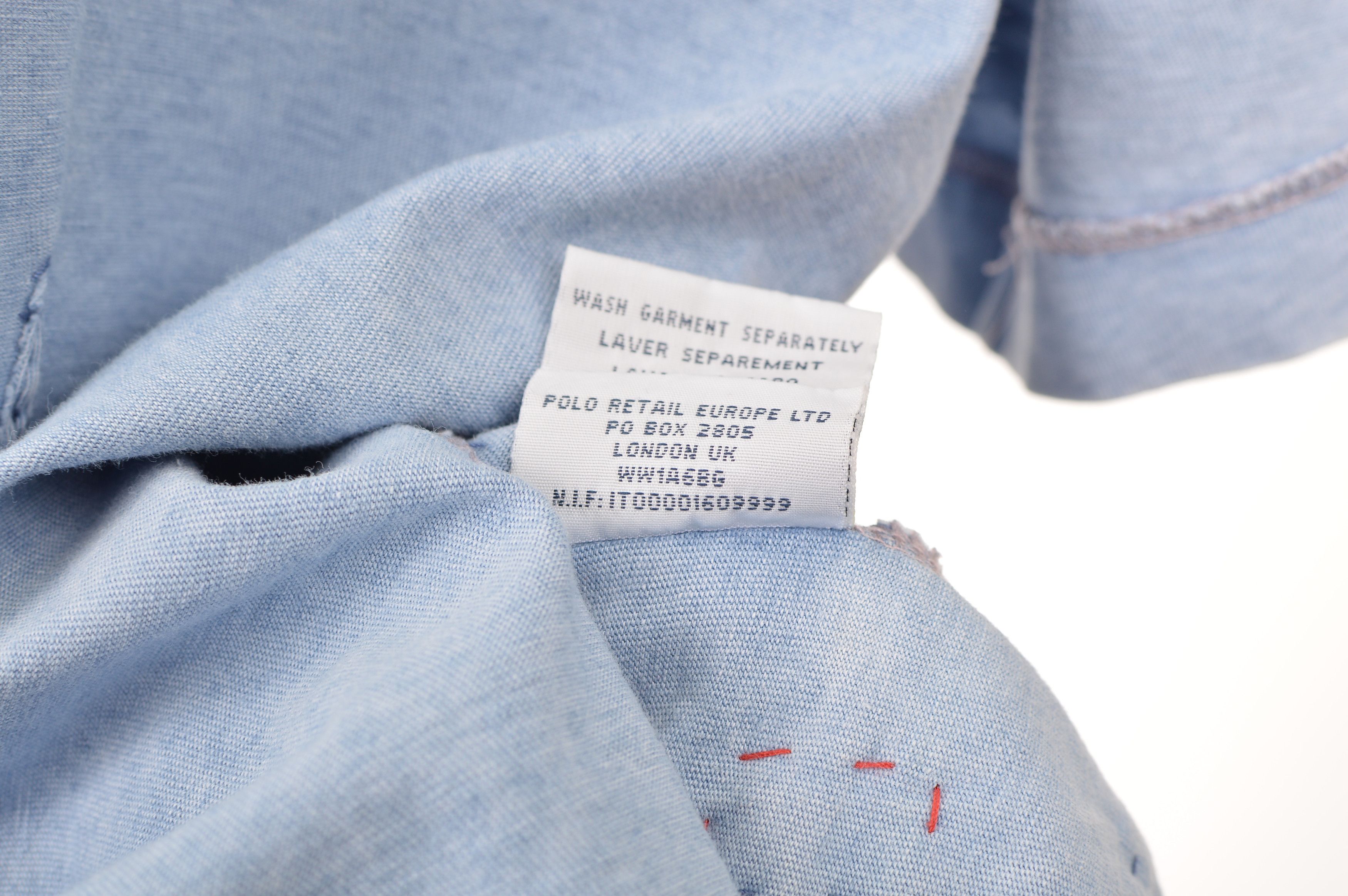 Polo Ralph Lauren Polo Ralph Lauren Vintage Patchwork Polo Shirt Size US XL / EU 56 / 4 - 8 Thumbnail