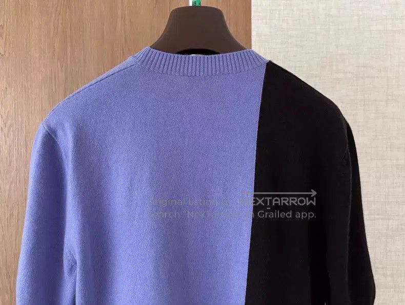Hermes Hermes Men's Show Version Contrast Cashmere Short Sleeve K Size US M / EU 48-50 / 2 - 9 Thumbnail