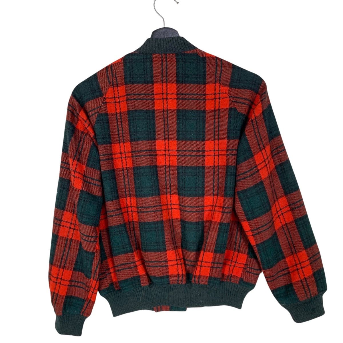 If Six Was Nine Vintage 90s Bobbie Brooks plaid bomber jacket Red Tartan Size US S / EU 44-46 / 1 - 13 Thumbnail