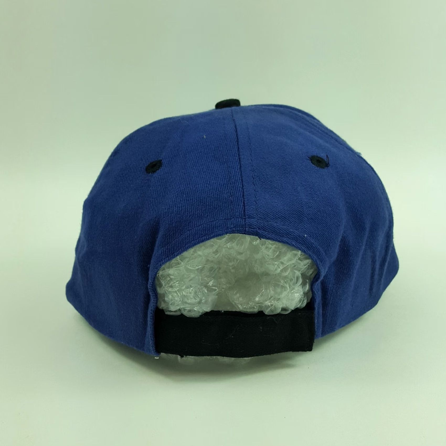 Vintage VINTAGE 90s Taz Cartoon Snapback Hat Looney Tunes Tasmanian Devil Baseball Cap Adjustable Blue Tan Beige Size ONE SIZE - 6 Thumbnail