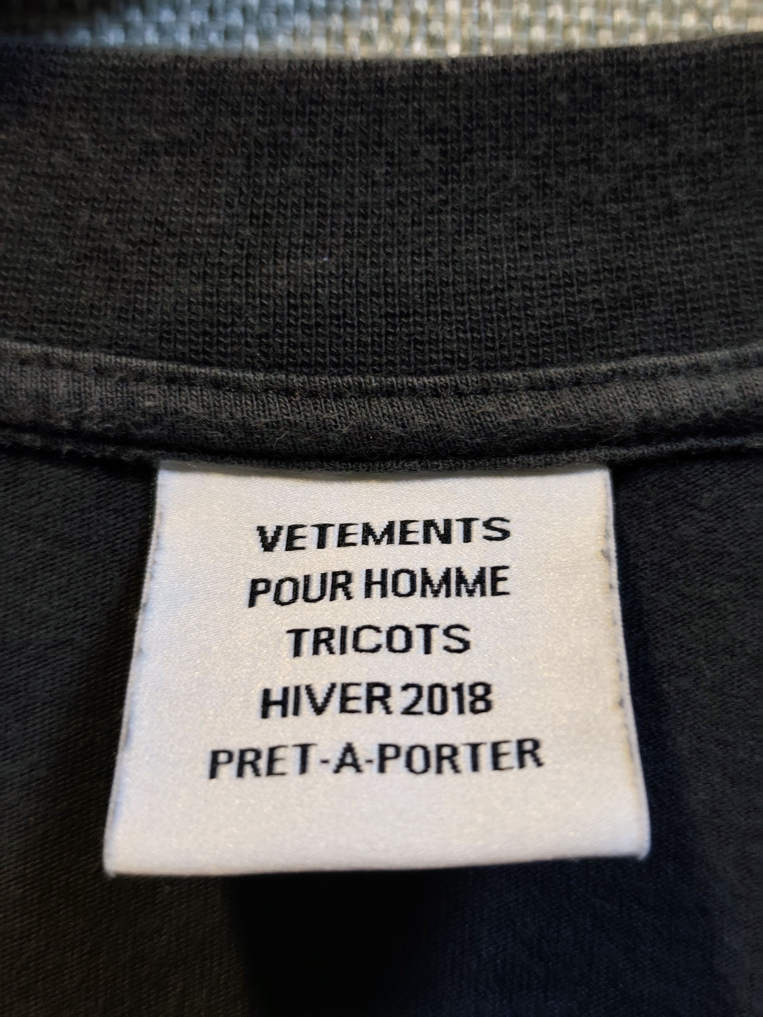 Vetements FW17 Ficken 3000 K-Hole Oversized T-Shirt Size US XL / EU 56 / 4 - 6 Thumbnail