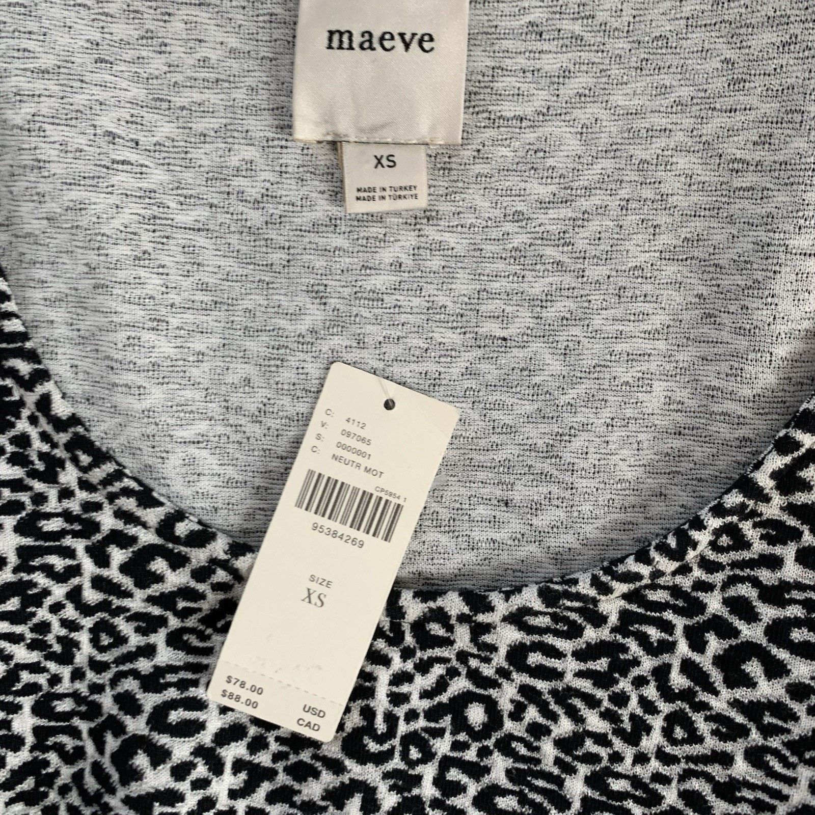 Anthropologie NWT Maeve x Anthropologie Peplum Scoop Neck Top Size XS / US 0-2 / IT 36-38 - 7 Thumbnail
