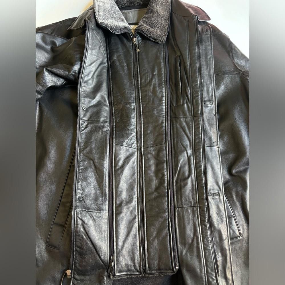 Designer Coppola Classics Leather Jacket Size US XXL / EU 58 / 5 - 2 Thumbnail