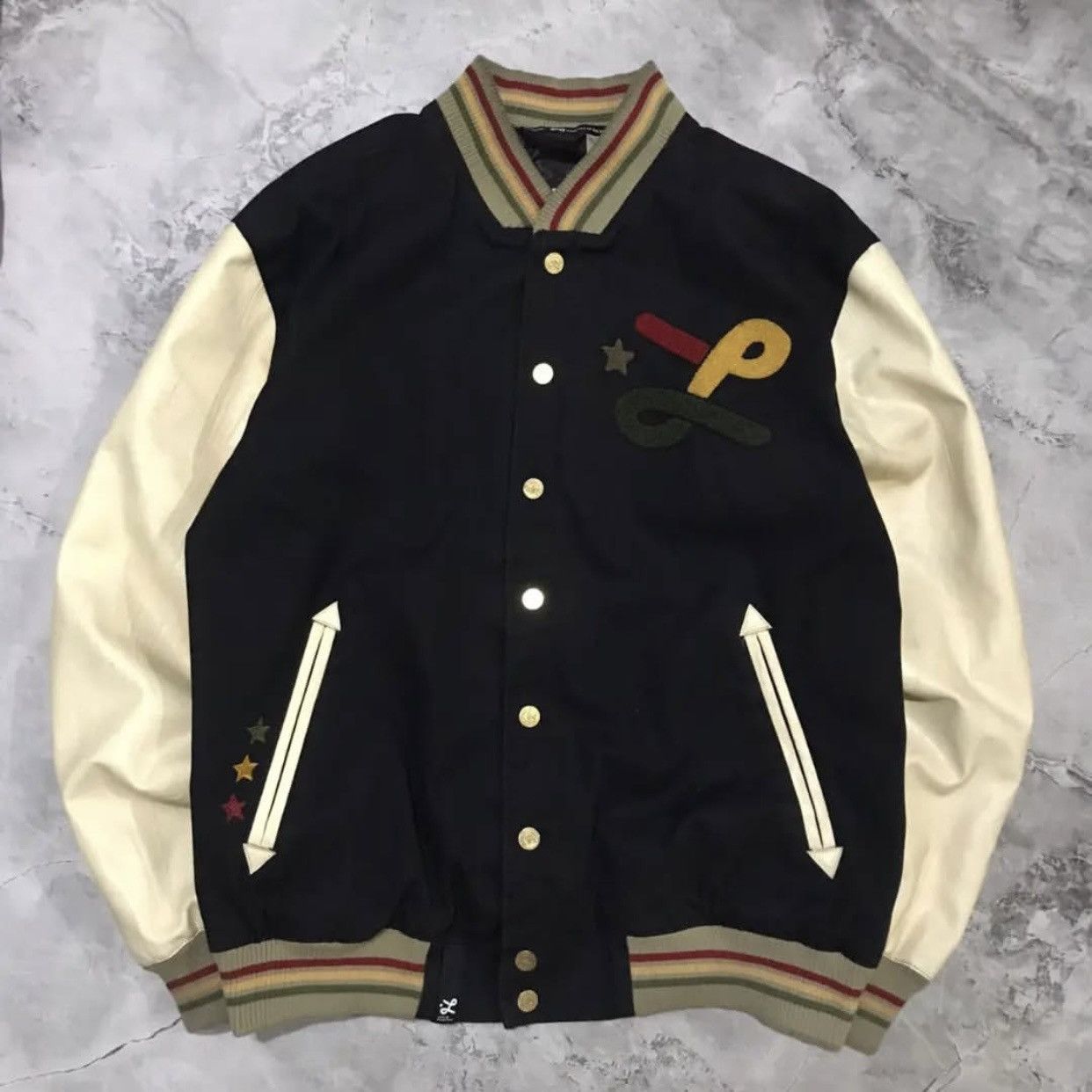 LRG LRG - Roots People Varsity Jacket Size US L / EU 52-54 / 3 - 2 Thumbnail