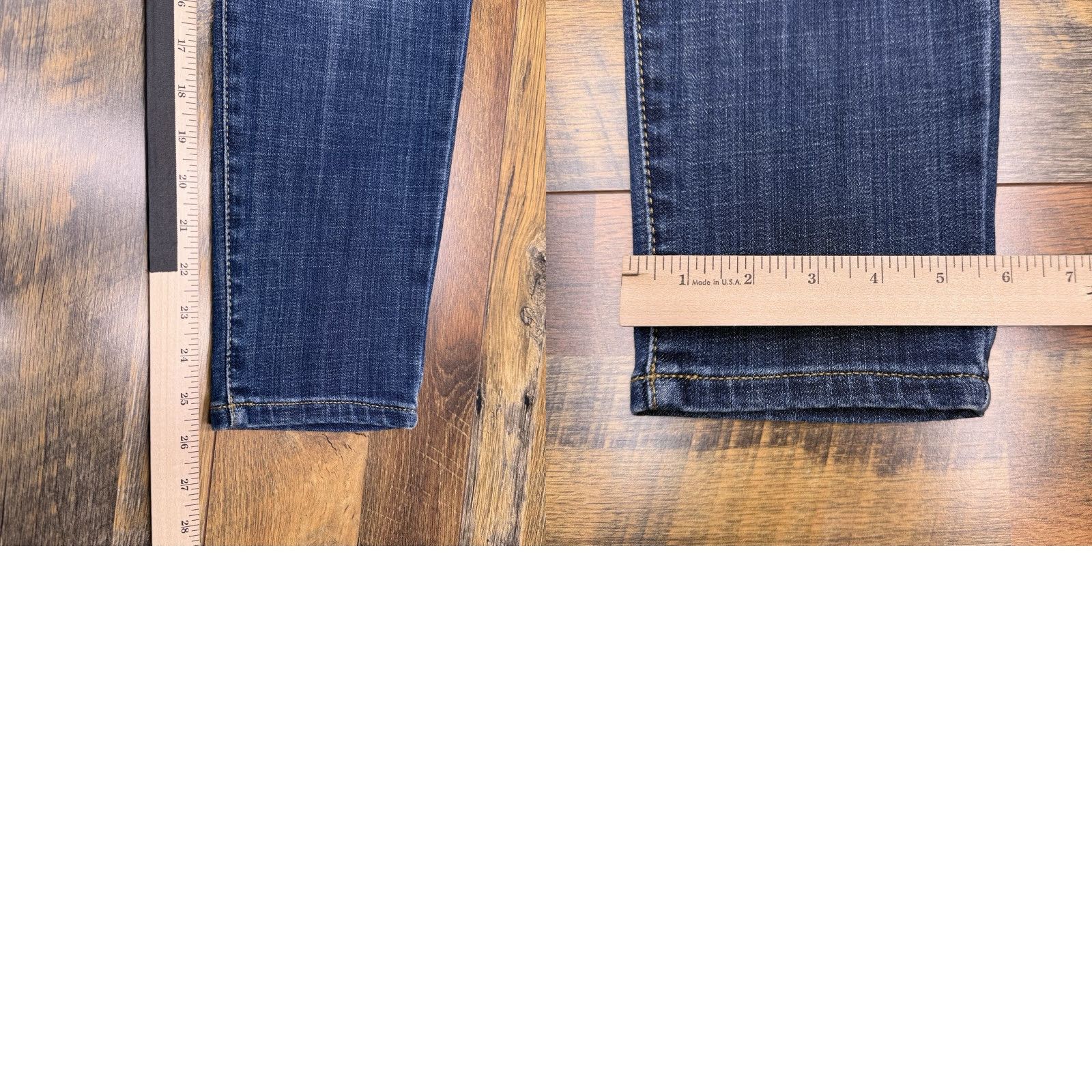 Lee Lee Skinny Leg Jeans Womens 14 Short Mid Rise Slim Fit New Size 36" / US 14 / IT 50 - 9 Thumbnail
