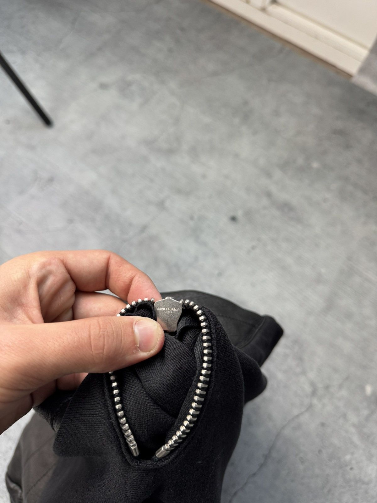 Saint Laurent Paris Vintage Saint Lauren Paris 2013’s Y2K Sweatshirt Size XS / US 0-2 / IT 36-38 - 5 Thumbnail