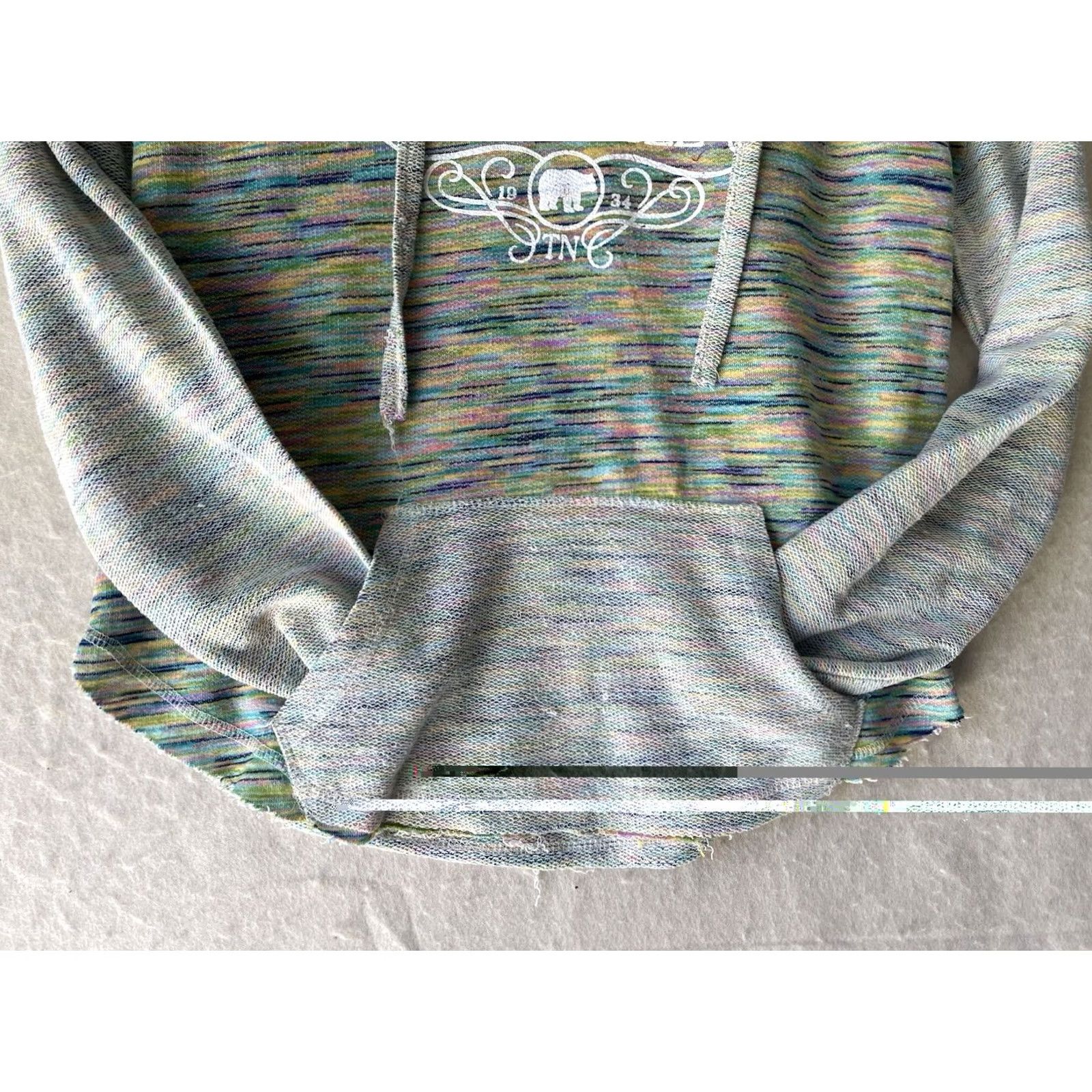 Vintage VINTAGE Gatlinburg Tennessee Lightweight Women Hoodie L Sparkly Letters Mountains Hiking Size L / US 10 / IT 46 - 4 Thumbnail