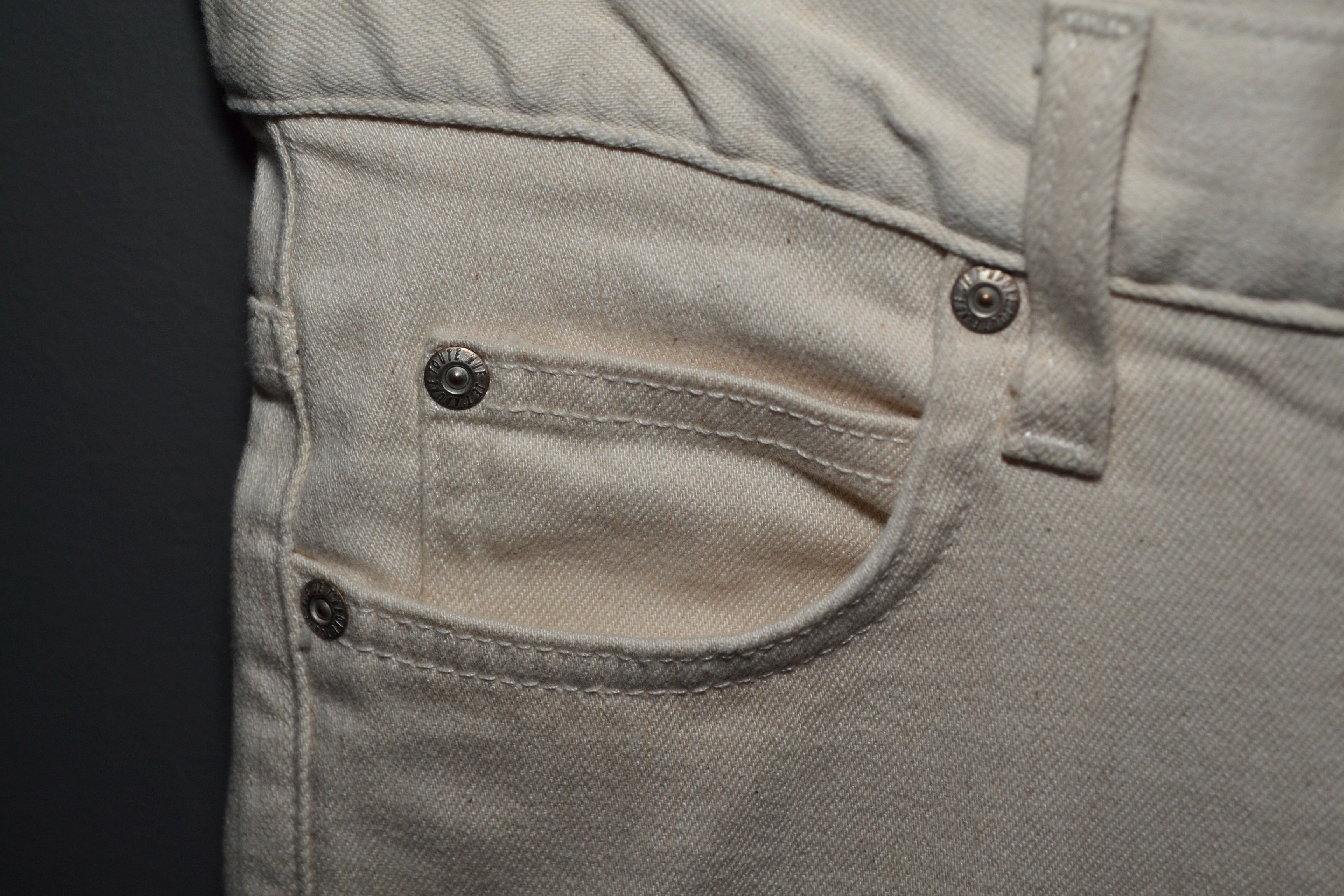 Naked & Famous Naked & Famous Super Guy Natural Seed Denim 31 Jeans Size US 31 - 7 Thumbnail