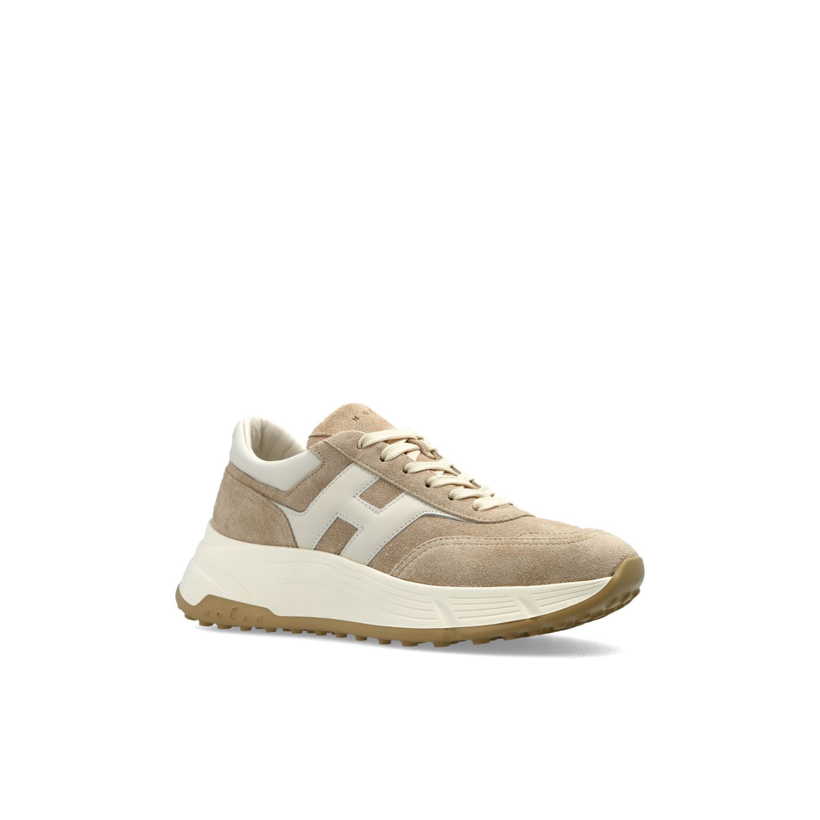 HOGAN 'Hi-Fi' Beige Sports Shoes New & Authentic (Women's si