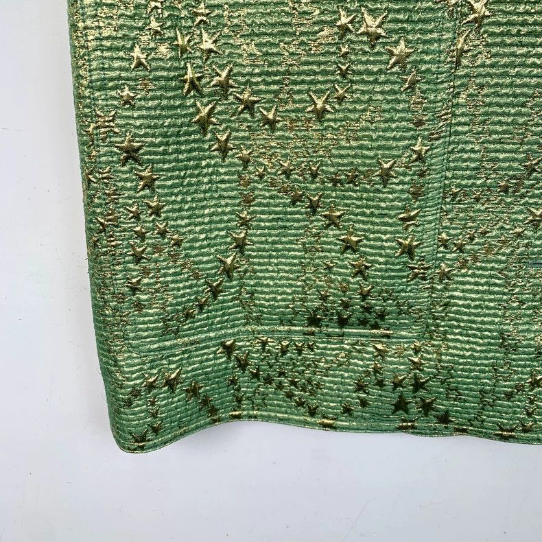 Gucci Gucci Green star decoration wool lapel vest size 36 2501-Ne Size US XS / EU 42 / 0 - 4 Thumbnail