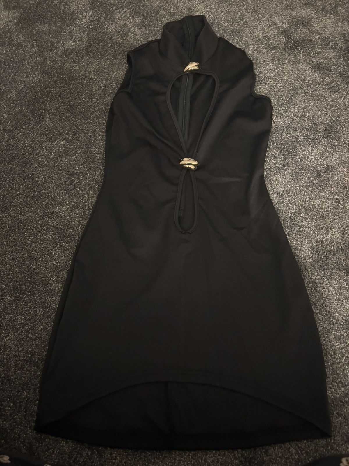 Other luxury black and gold buckle dress Size ONE SIZE - 1 Preview