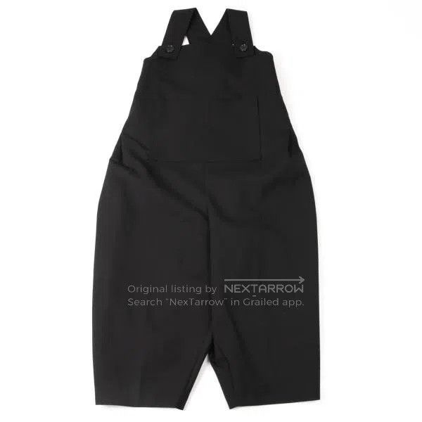 Comme des Garcons Comme des Garcons size M Black Retro Design Overalls Size 23" - 2 Thumbnail