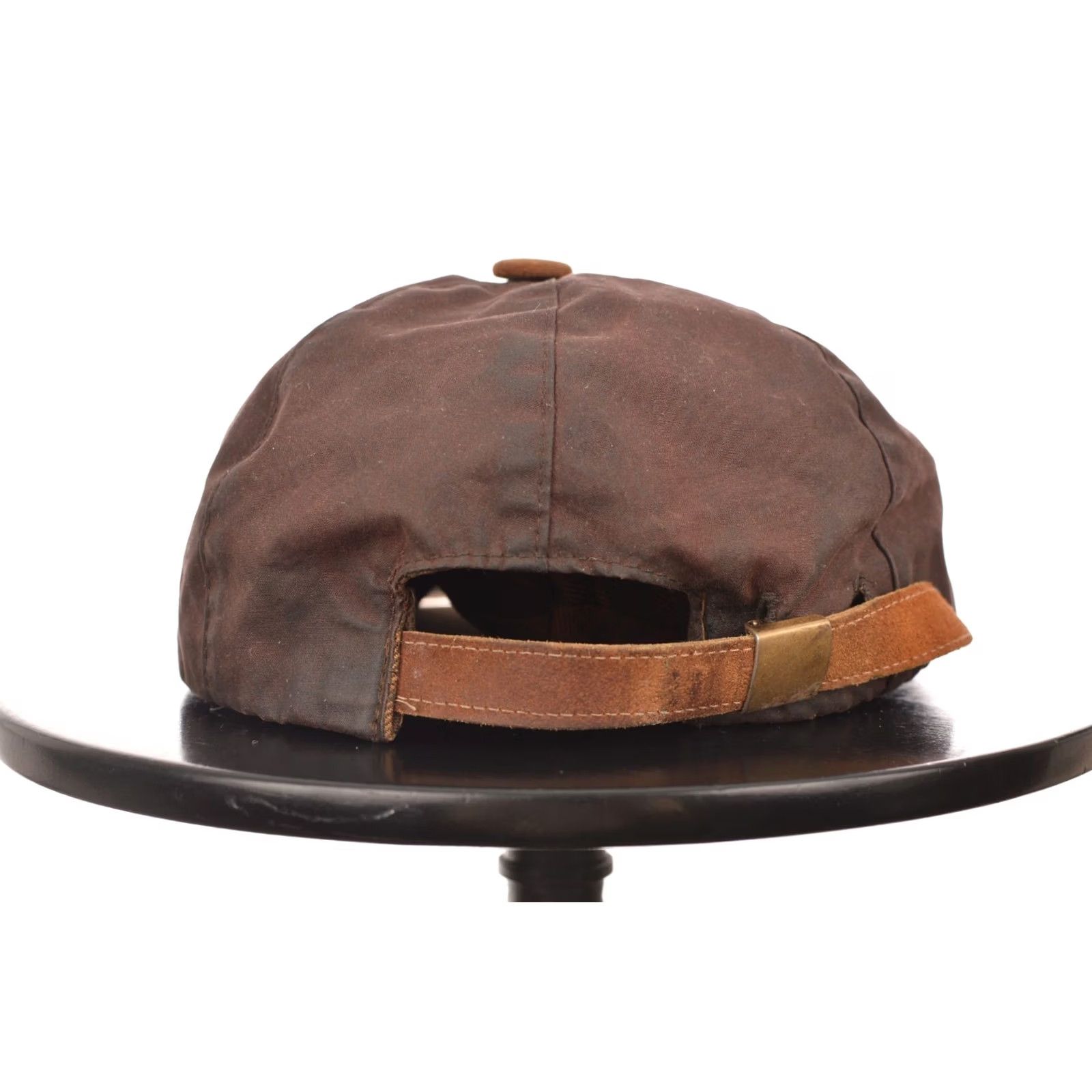 Barbour Barbour Wax Cotton Suede Cap Men One Size Made in England Brown Baseball Cap OS 0075 Size ONE SIZE - 5 Thumbnail