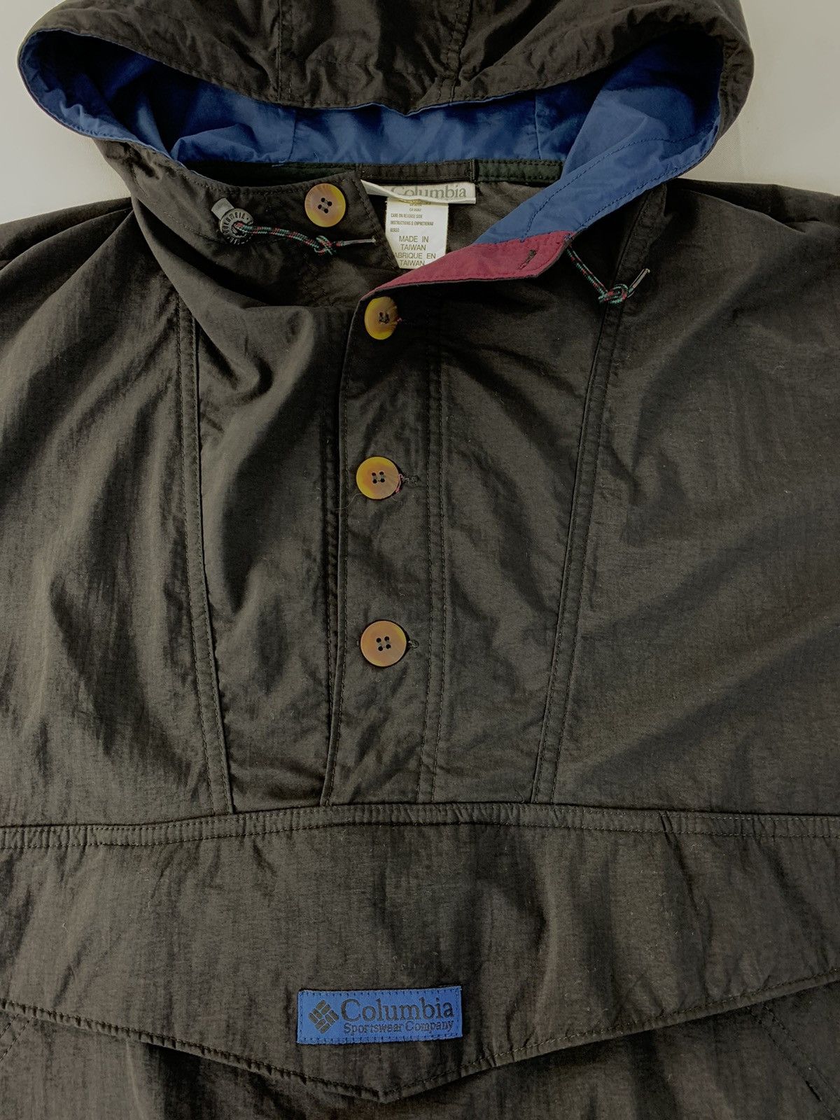 Columbia 90s Columbia Sportswear Company Hooded Anorak Jacket Style Size US XL / EU 56 / 4 - 3 Thumbnail