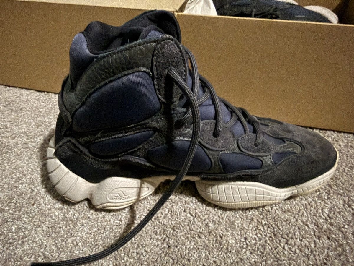 Yeezy Yeezy 500 High Originals Blue 10.5 Size US 10.5 / EU 43-44 - 5 Thumbnail