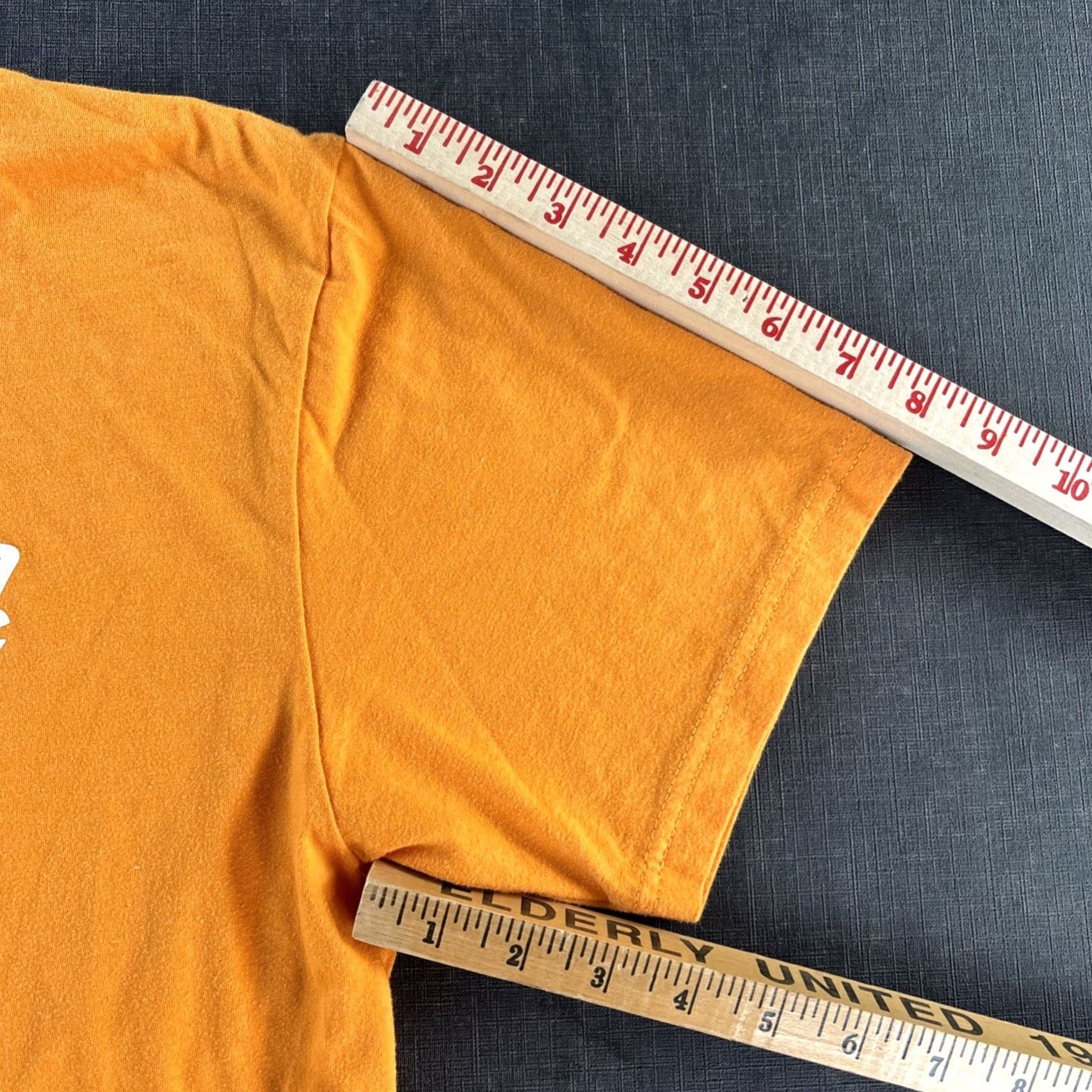Vintage Hoof Hearted Brewing L T-Shirt Skateboarder Graphic Ohio Beer Mens Orange Size US L / EU 52-54 / 3 - 6 Thumbnail