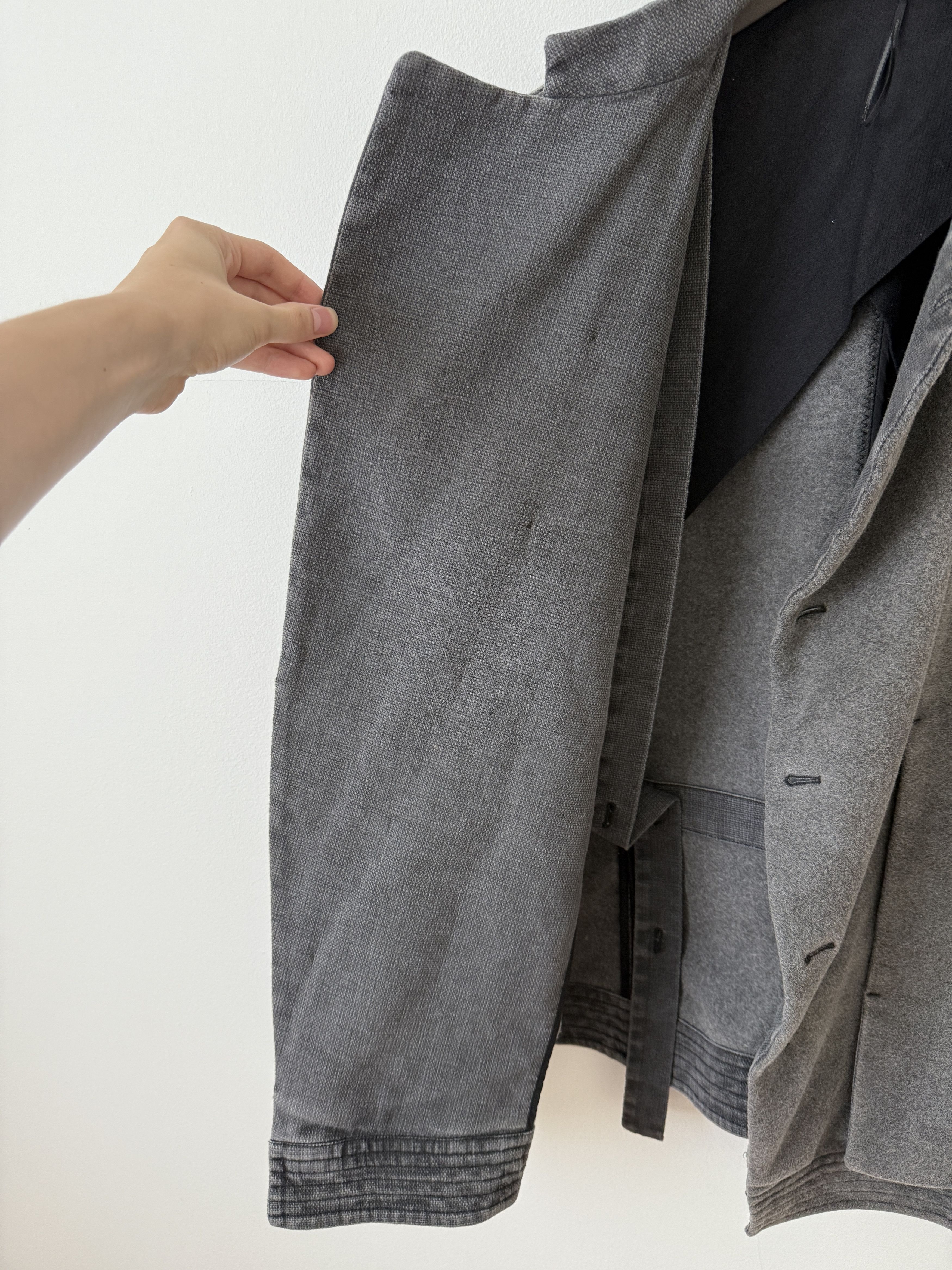 Masnada Wool Asymmetrical Peacoat Size US M / EU 48-50 / 2 - 15 Thumbnail