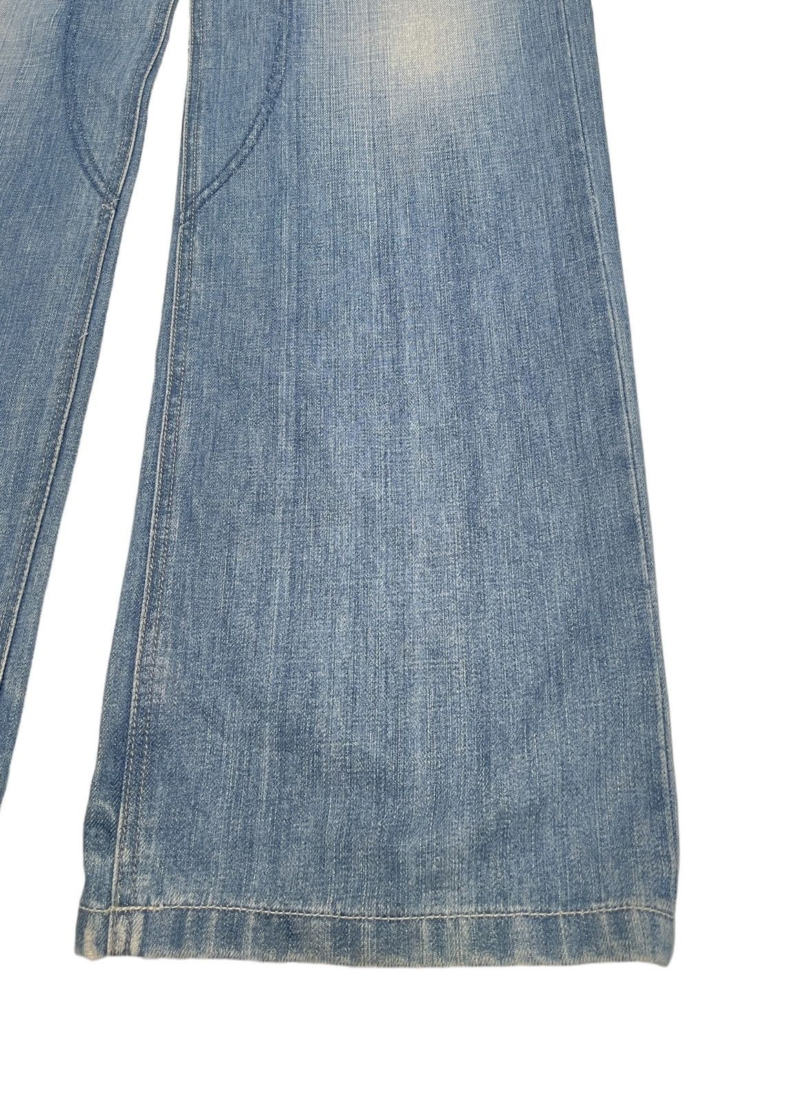 Japanese Brand × Vintage Rare Design Vintage Japanese Brand Jfour Baggy Jeans 2000s Size US 34 / EU 50 - 7 Thumbnail
